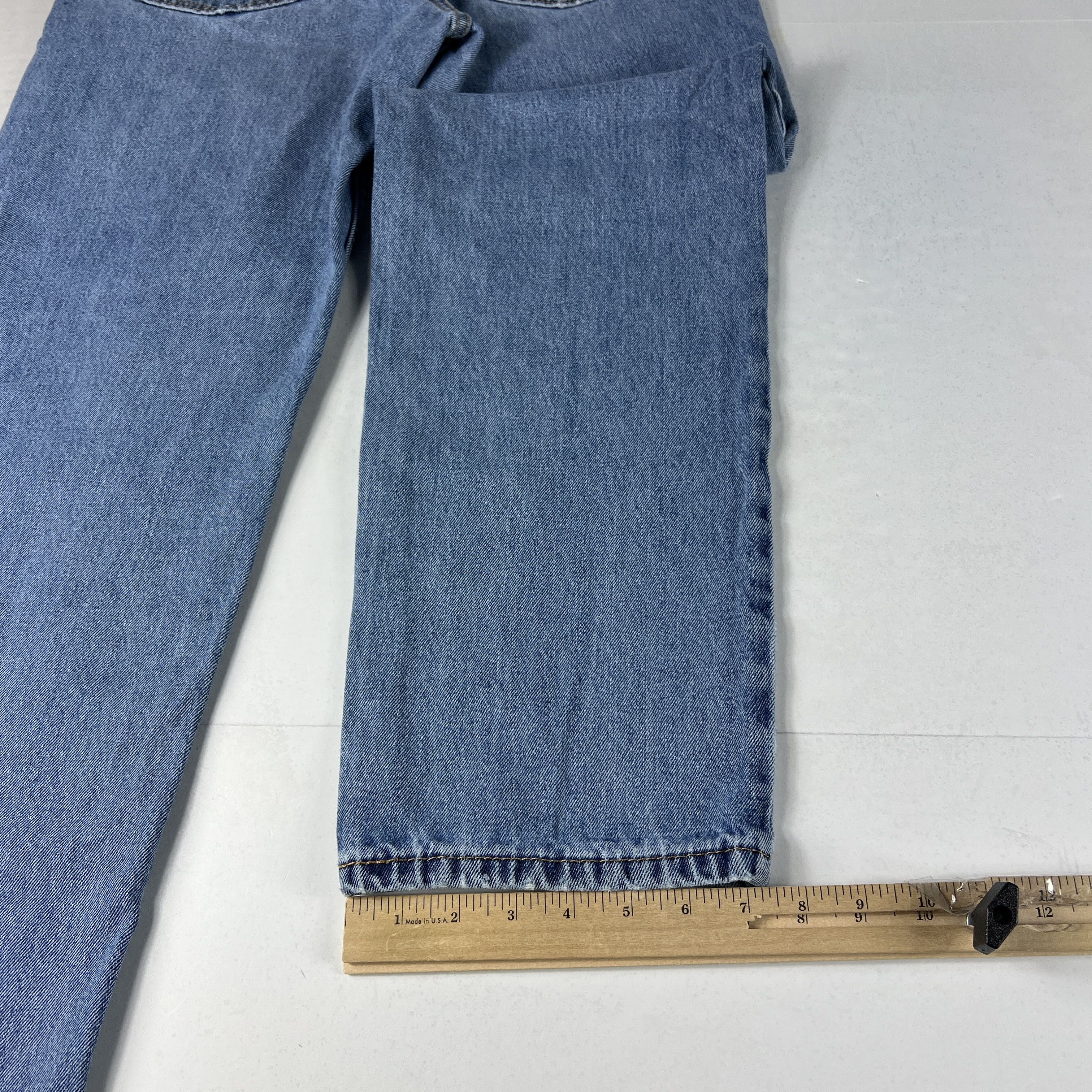 Levi's Levi's Jeans 550 Relaxed Straight Blue Faded Denim Size US 32 / EU 48 - 15 Thumbnail
