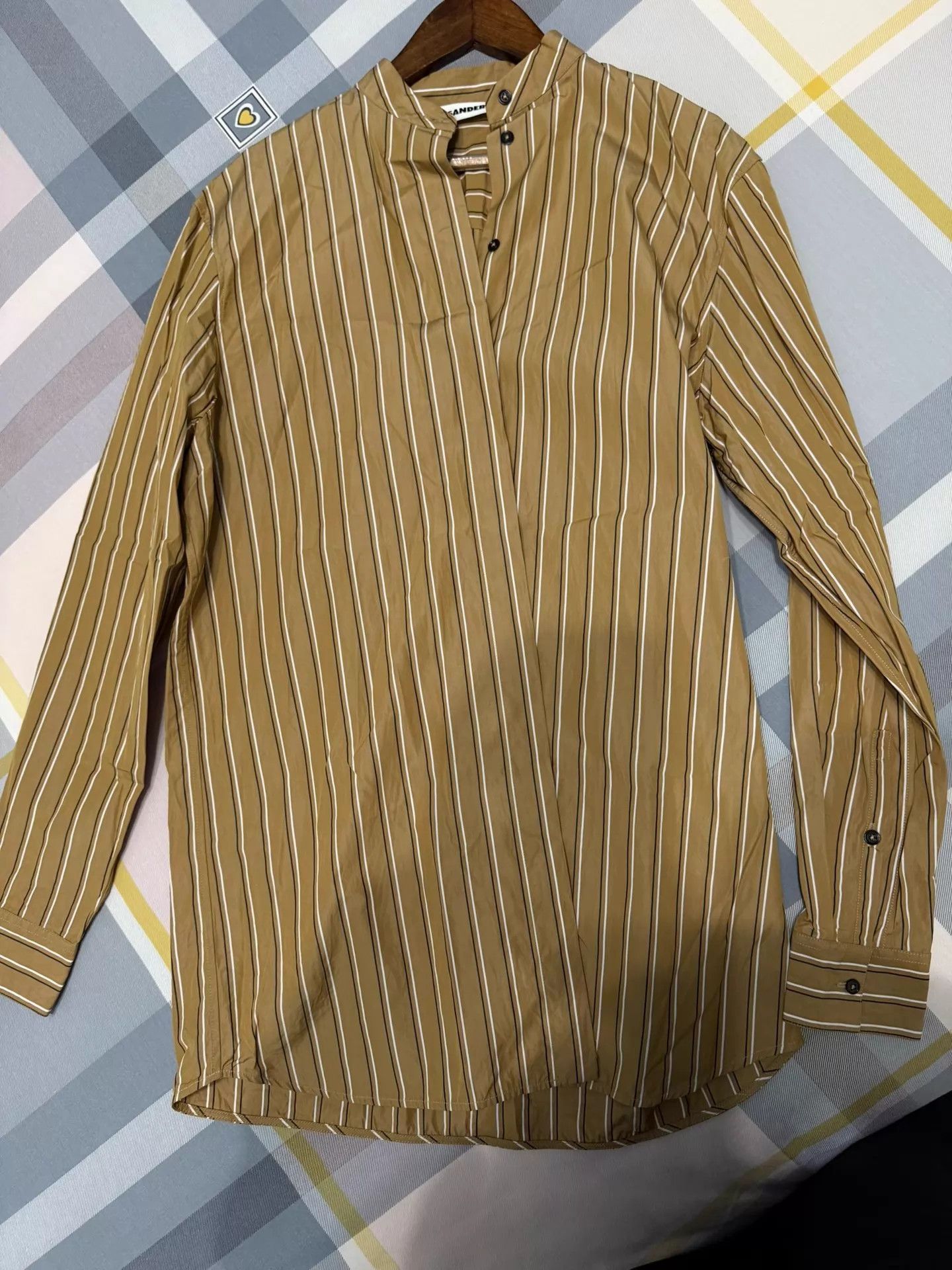 Jil Sander Jil Sander Oversized Striped Shirt 9/10 Authentic Size XXS / US 00 / IT 34 - 3 Thumbnail