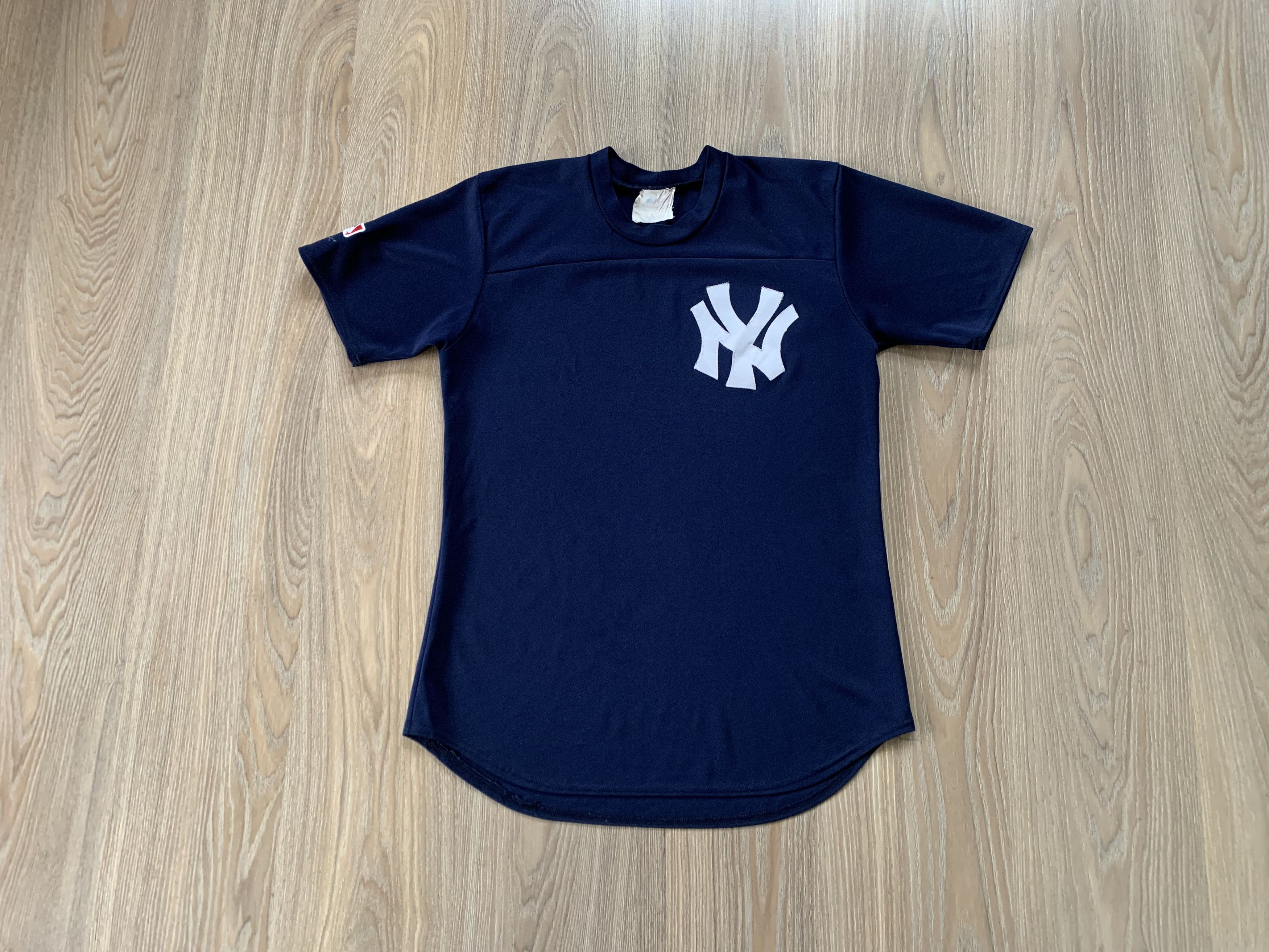 Majestic × Vintage Vintage Majestic New York NY T-Shirt Size US M / EU 48-50 / 2 - 1 Thumbnail