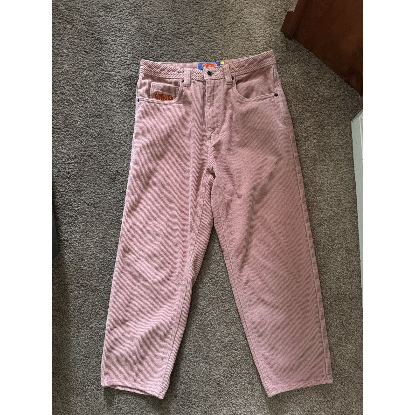 Empyre Empyre Pink Corduroy Pants Size 28 Skater Retro Size US 28 / EU 44 - 1 Thumbnail