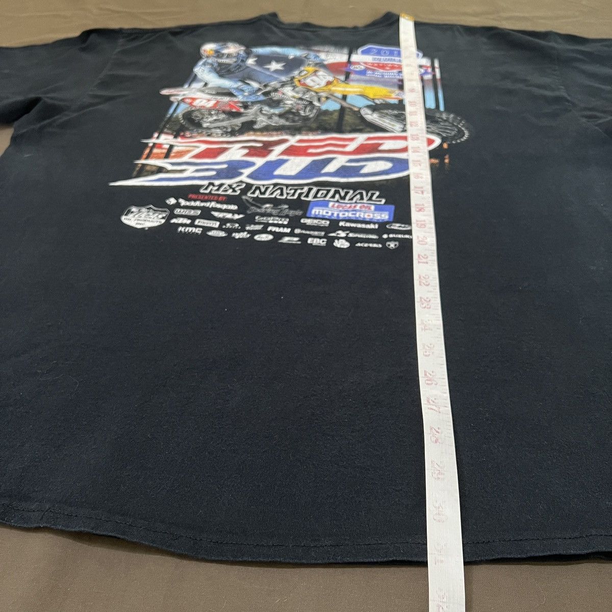 Fox Racing × Sports Specialties 2016 Red Bud MX Pro Nationals Motocross Promo Tee 2XL Size US XXL / EU 58 / 5 - 11 Thumbnail