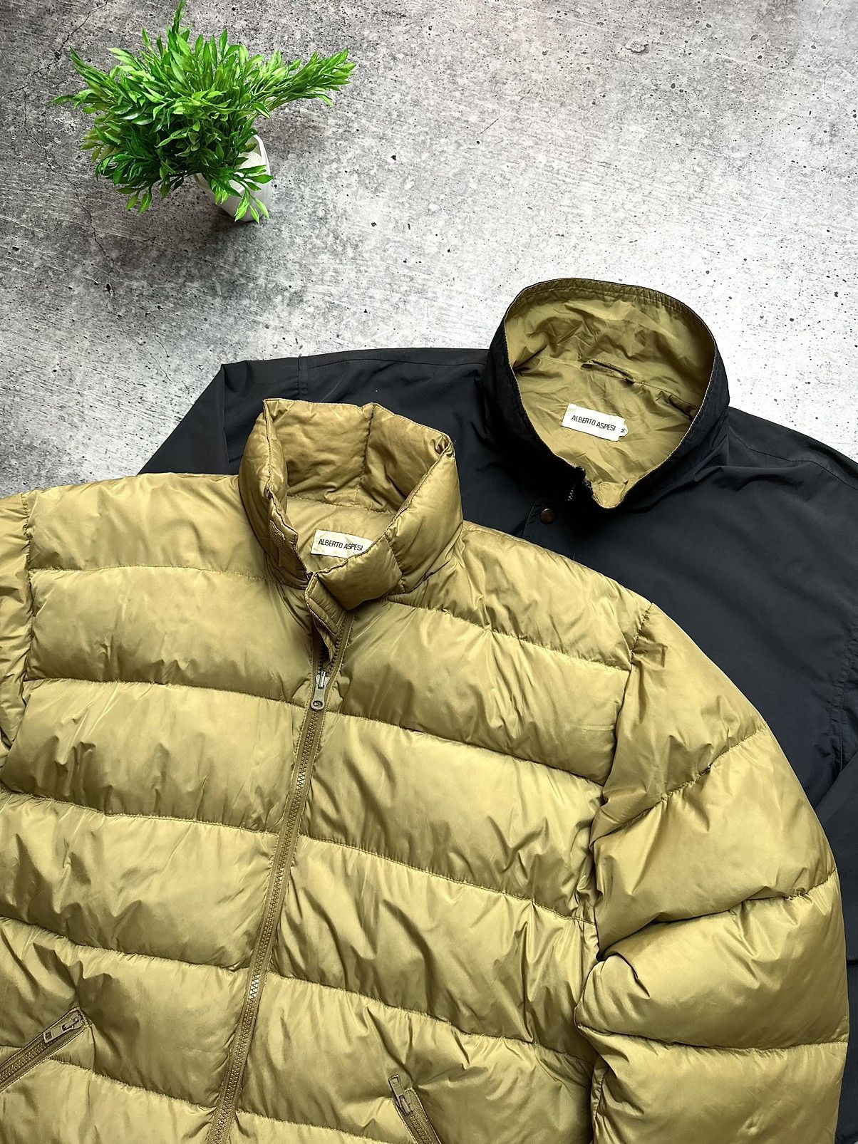 Aspesi Vintage 90s Alberto Aspesi Goose Down 2 in 1 Puffer Jacket Size US M / EU 48-50 / 2 - 4 Thumbnail