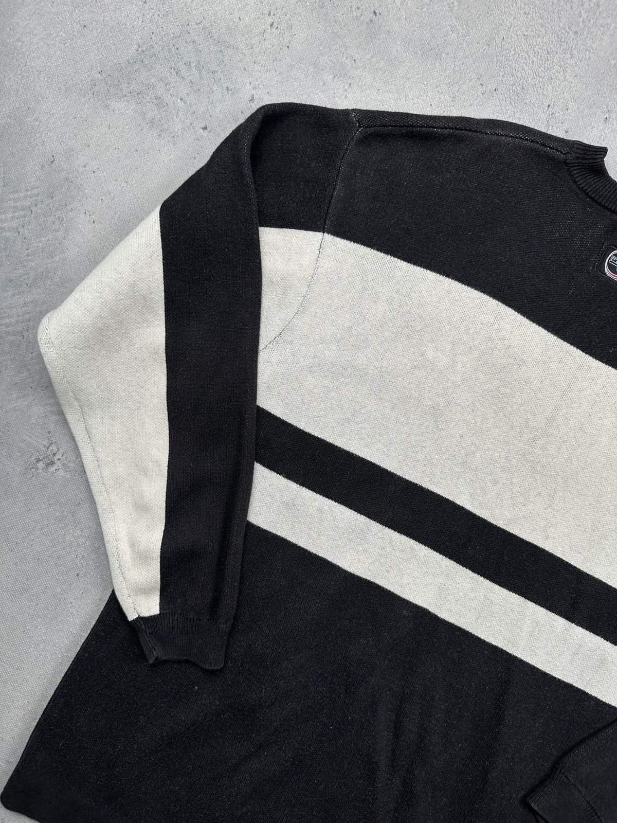 Marc Buchanan Vintage Pelle Pelle PPT Logo Knit Sweater XXL Y2K Streetwear Size US XXL / EU 58 / 5 - 10 Thumbnail