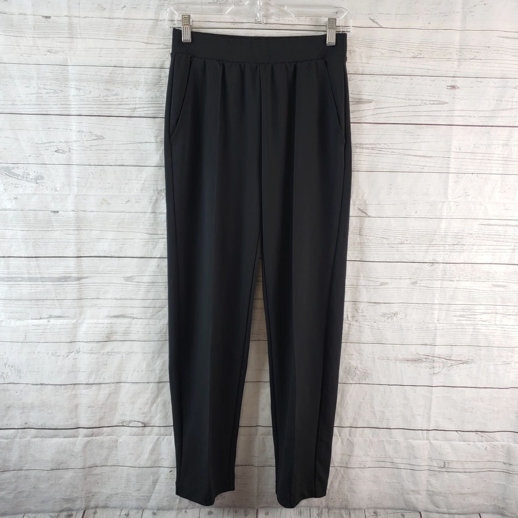 Ann Taylor Ann Taylor LOFT Womens Cropped Pants XS Black Pull On Mid Rise Pants Size 26" / US 2 / IT 38 - 2 Thumbnail