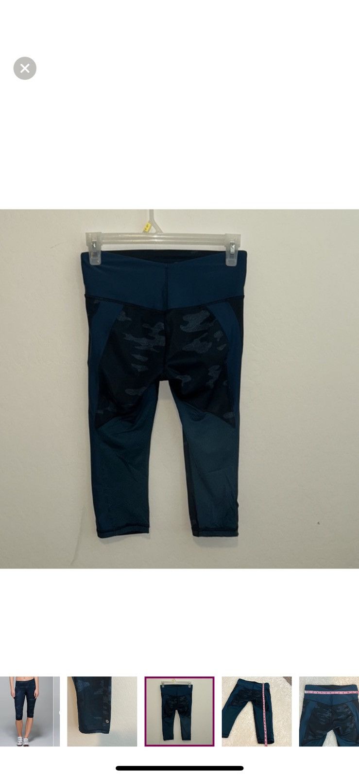 Lululemon Lululemon clip in crop leggings size 4 Size 27" / US 4 / IT 40 - 5 Thumbnail