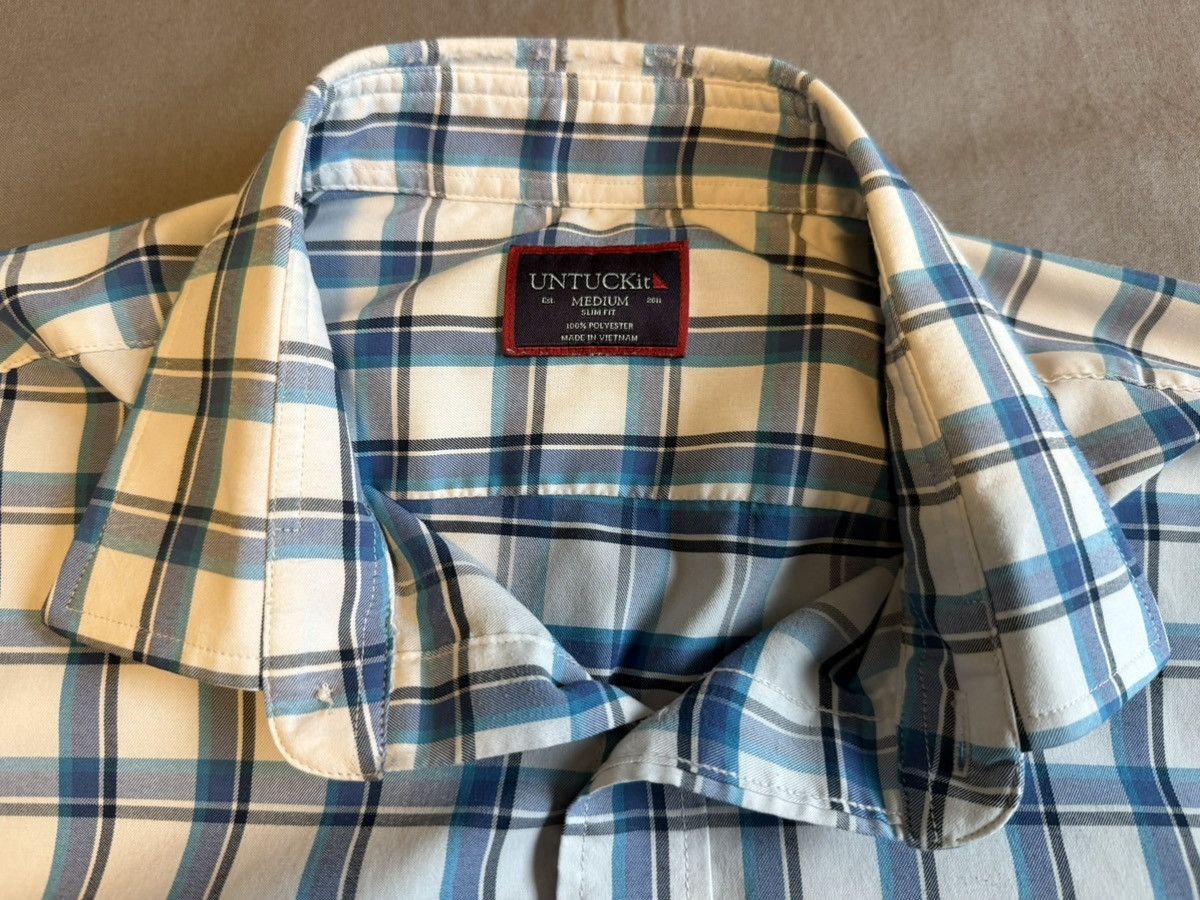UNTUCKit Lot Of 2 Untuckit Short Sleeve Shirts Golf Polo & Button Up Size US M / EU 48-50 / 2 - 3 Thumbnail