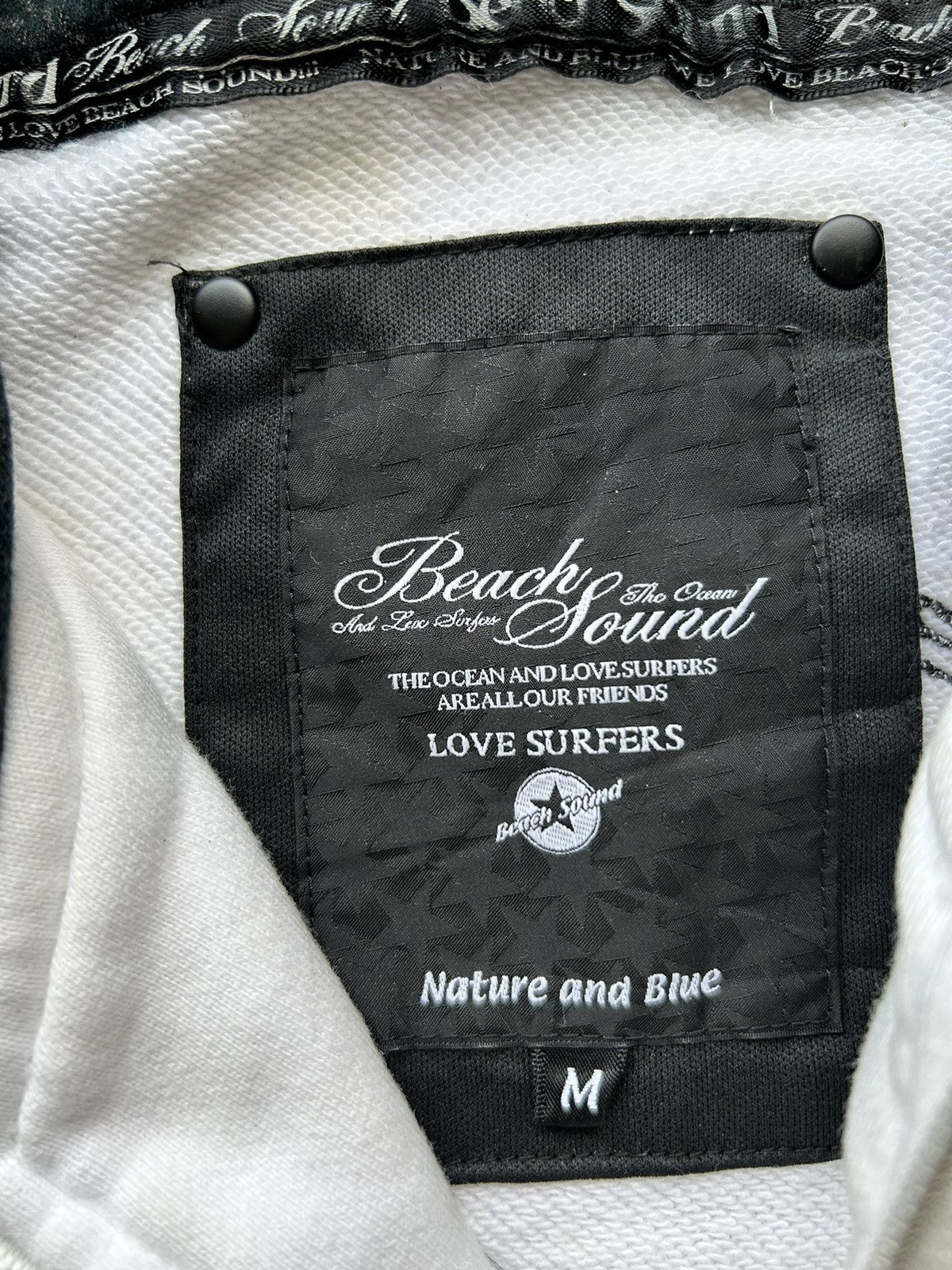 Japanese Brand Japanese Beach Sound Love Surfers Zip Hoodie Size US L / EU 52-54 / 3 - 8 Thumbnail
