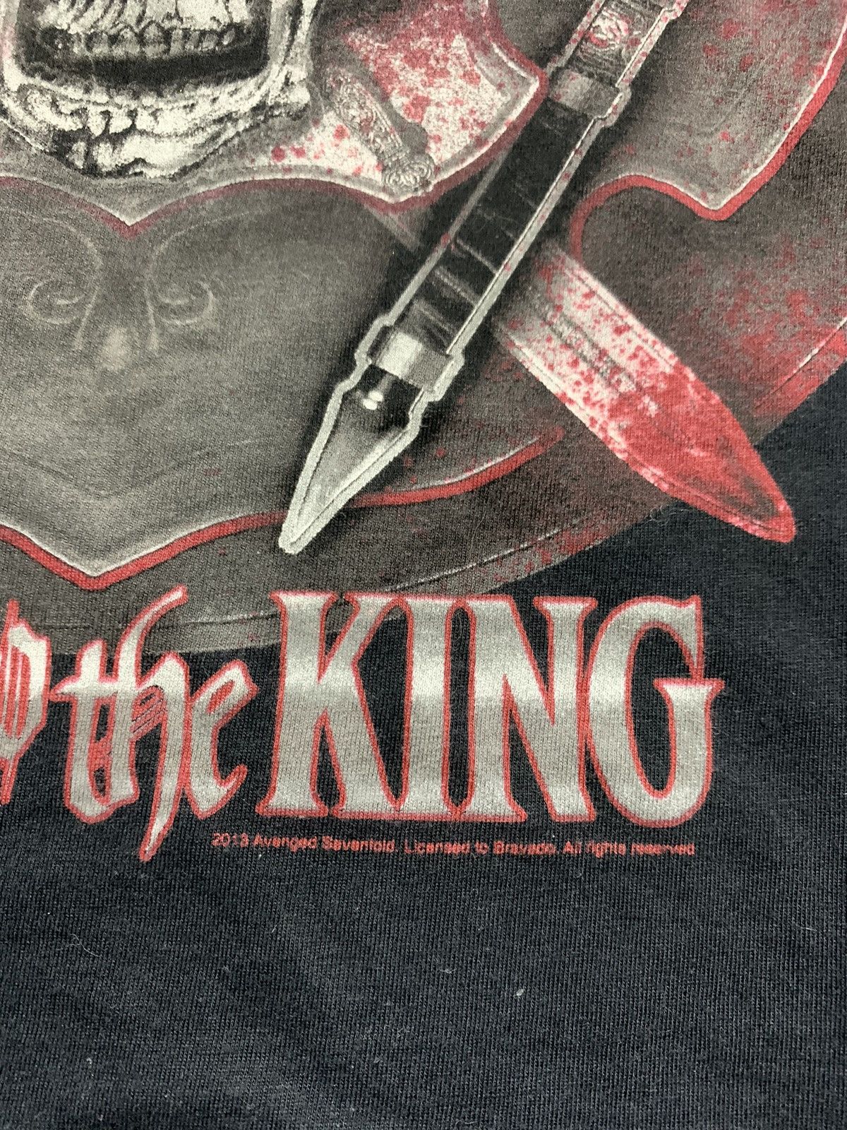 Band Tees Vintage Avenged Sevenfold Skulls Blood Japanese Y2K Tee Size US L / EU 52-54 / 3 - 4 Thumbnail