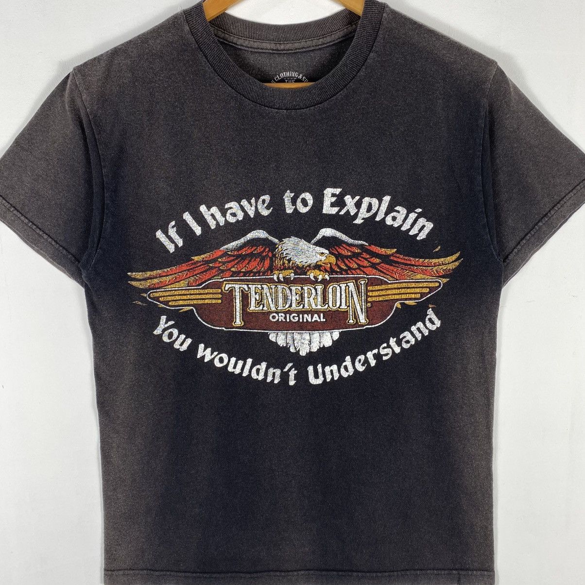 Japanese Brand × Tenderloin TENDERLOINS ORIGINAL Harley-Davidson Style Faded Tee Size US S / EU 44-46 / 1 - 3 Thumbnail