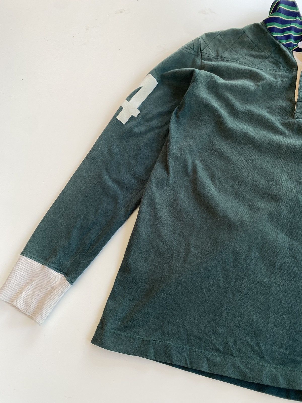 Champion × Vintage Vintage Champion Polo Shirt Long Sleeve Size US L / EU 52-54 / 3 - 3 Thumbnail