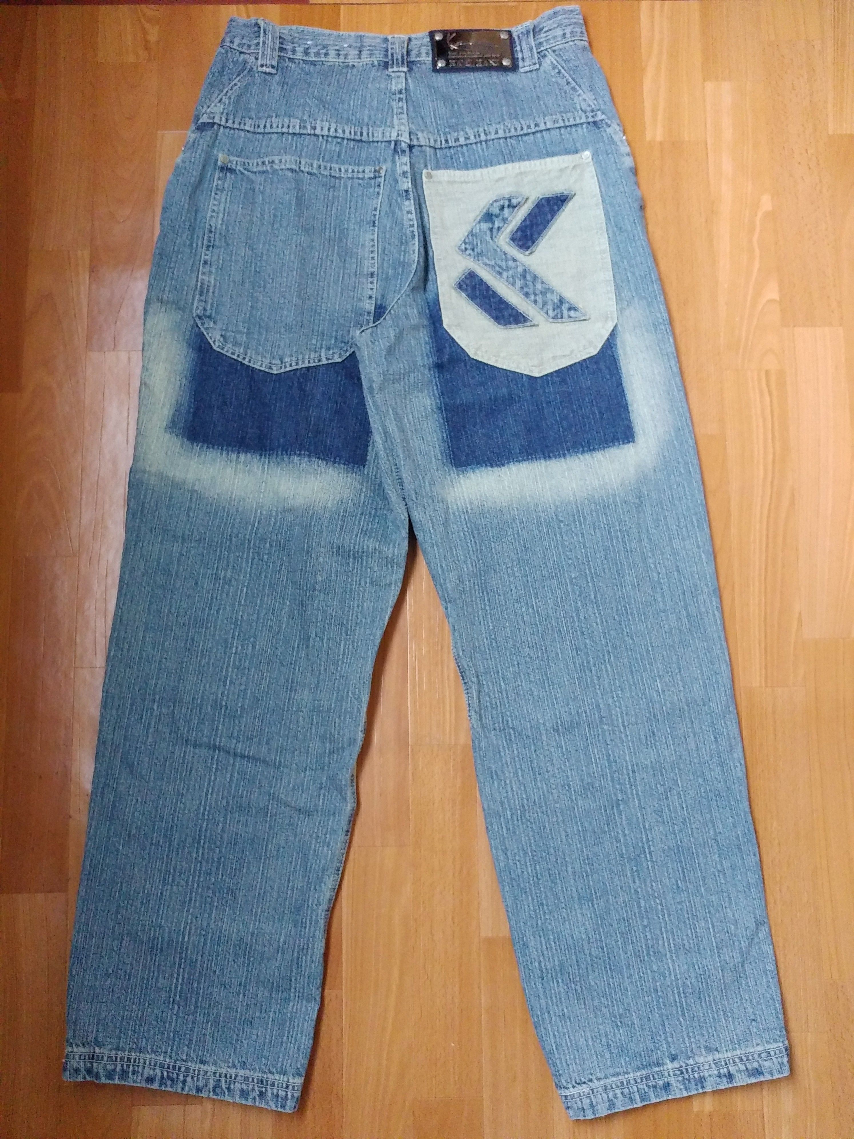 Karl Kani KARL KANI jeans, baggy, vintage Kani jeans, 90s hip hop W 32 Size US 32 / EU 48 - 1 Thumbnail