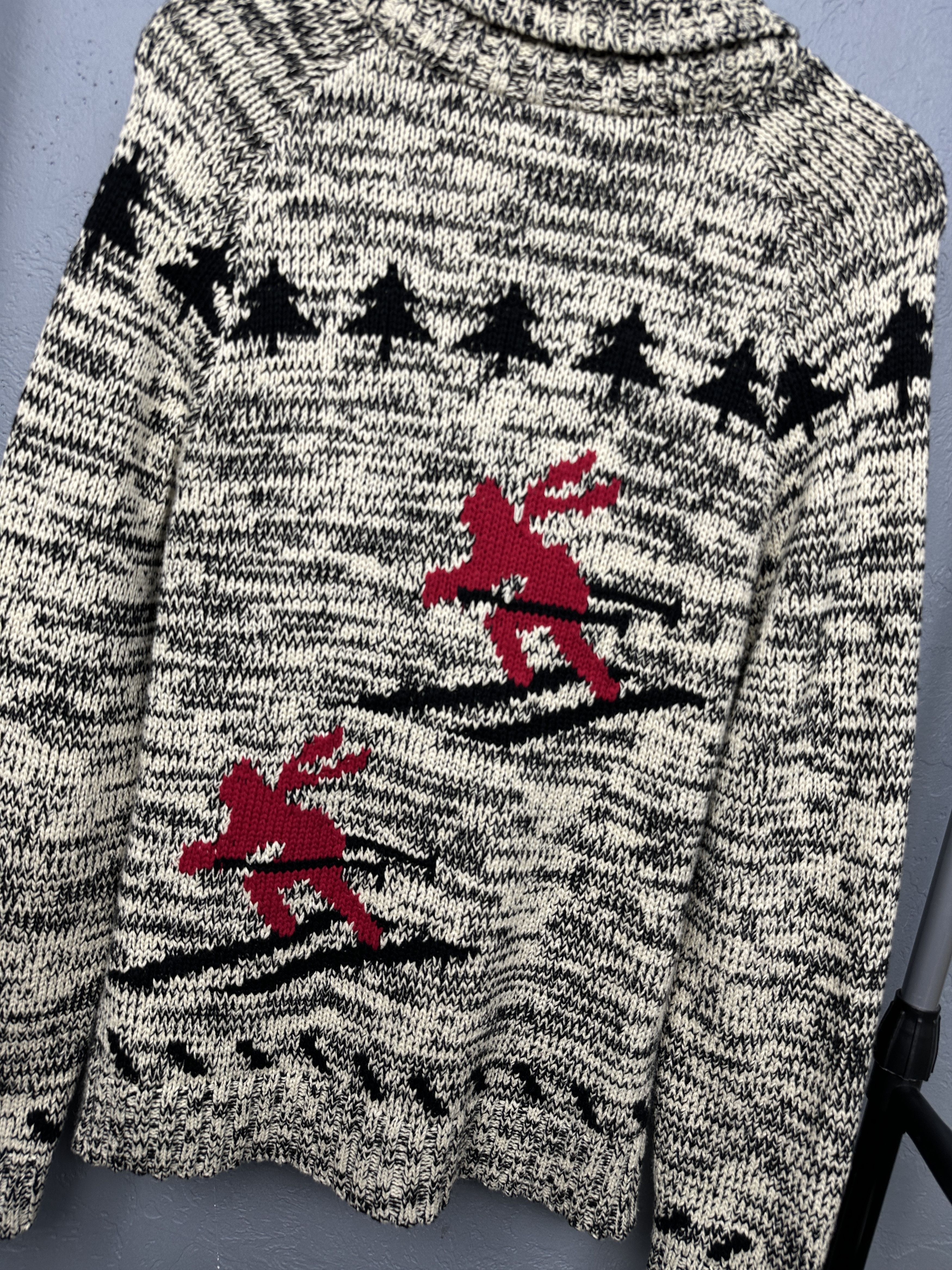 Polo Ralph Lauren LRL Lauren Active Ralph Lauren Zip Cardigan Sweater Skier Size L / US 10 / IT 46 - 7 Thumbnail