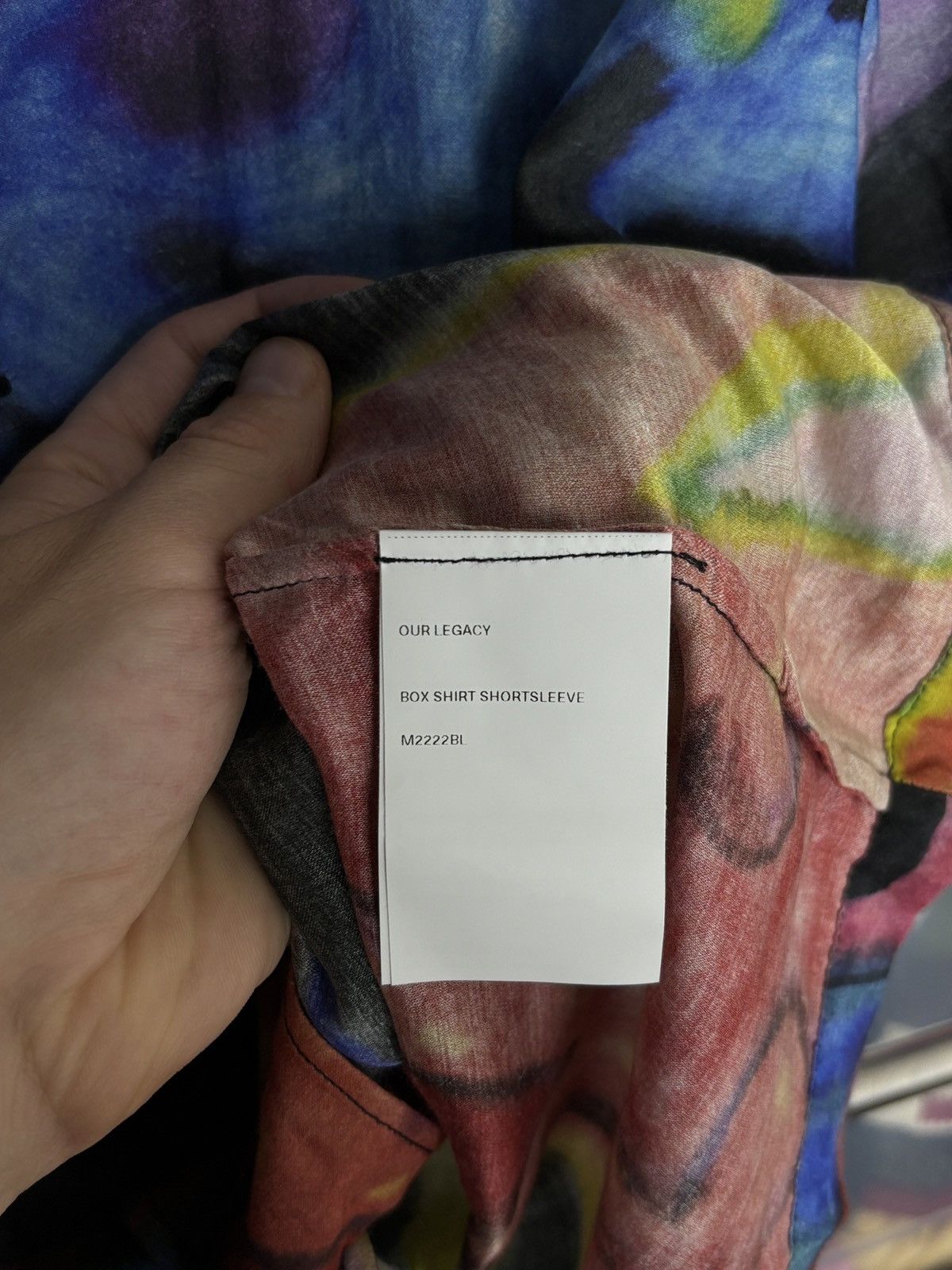Our Legacy Our Legacy Landscape Daylight Graffiti Art Acid Box Shirt Size US M / EU 48-50 / 2 - 8 Thumbnail