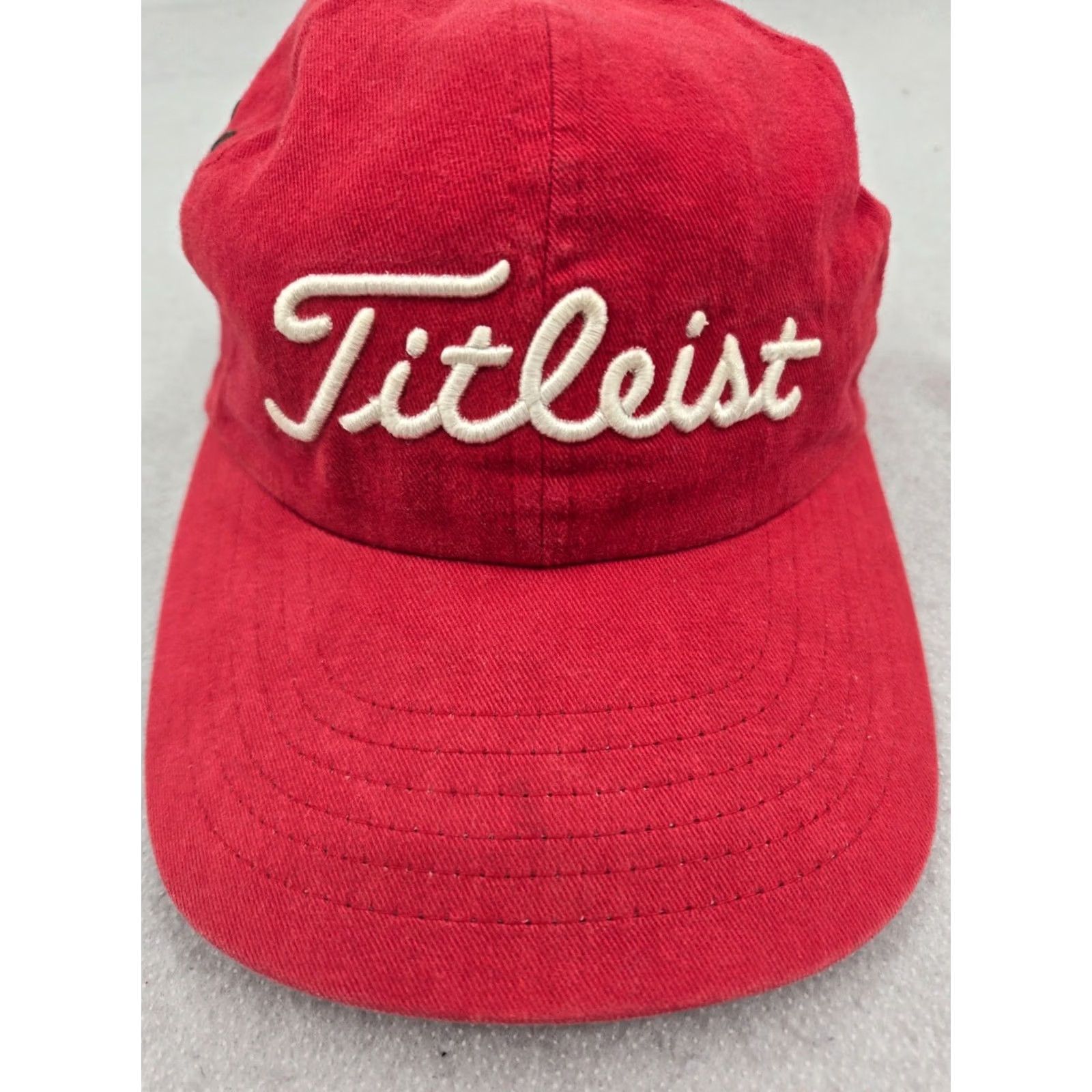 Titleist Titleist Hat Adjustable The Tribute Red Logo Baseball Cap Men One Size XS? Size ONE SIZE - 2 Thumbnail