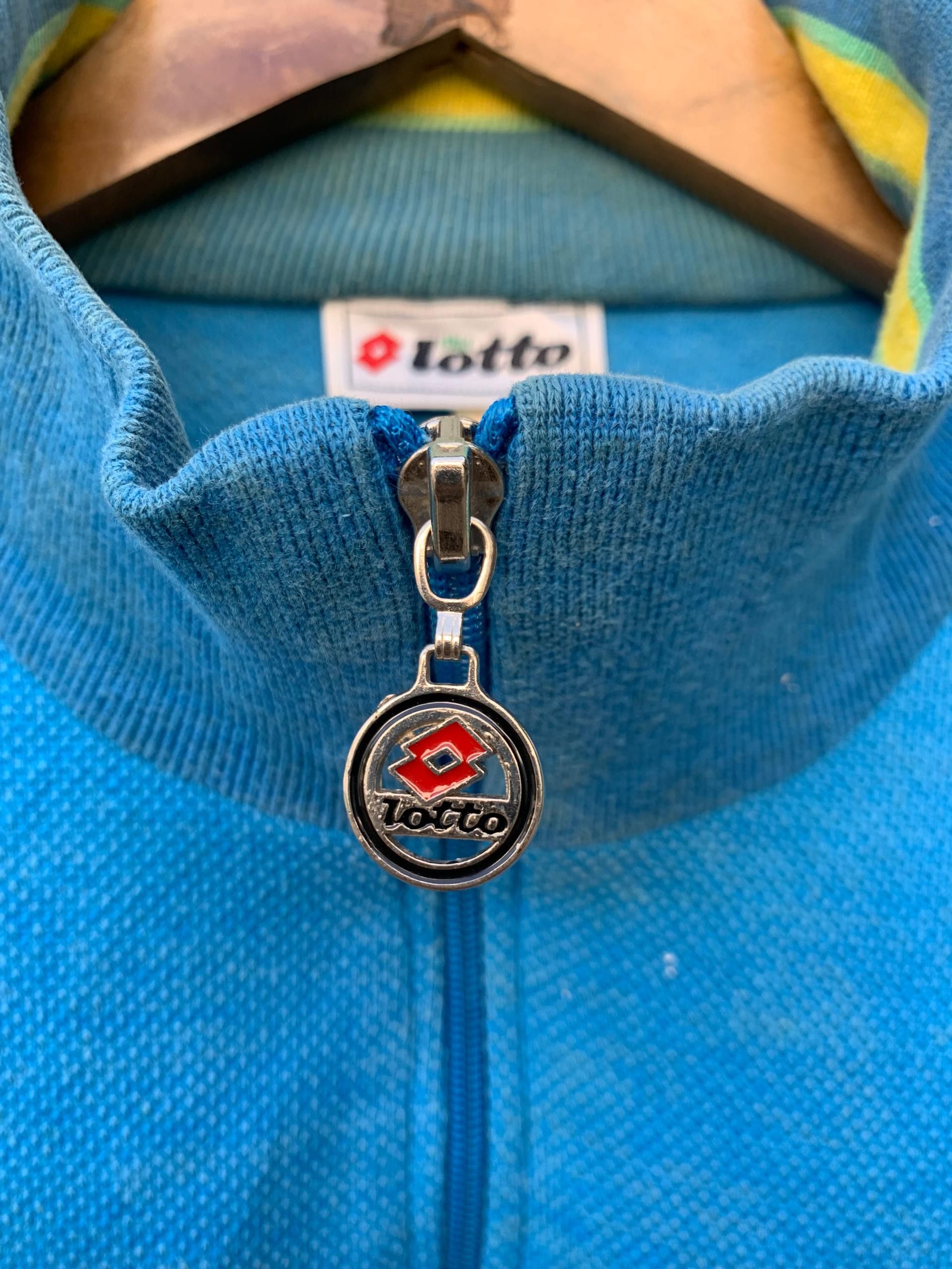 Lotto Sport × Vintage Vintage Lotto Full Zipper Jacket Size US L / EU 52-54 / 3 - 3 Thumbnail