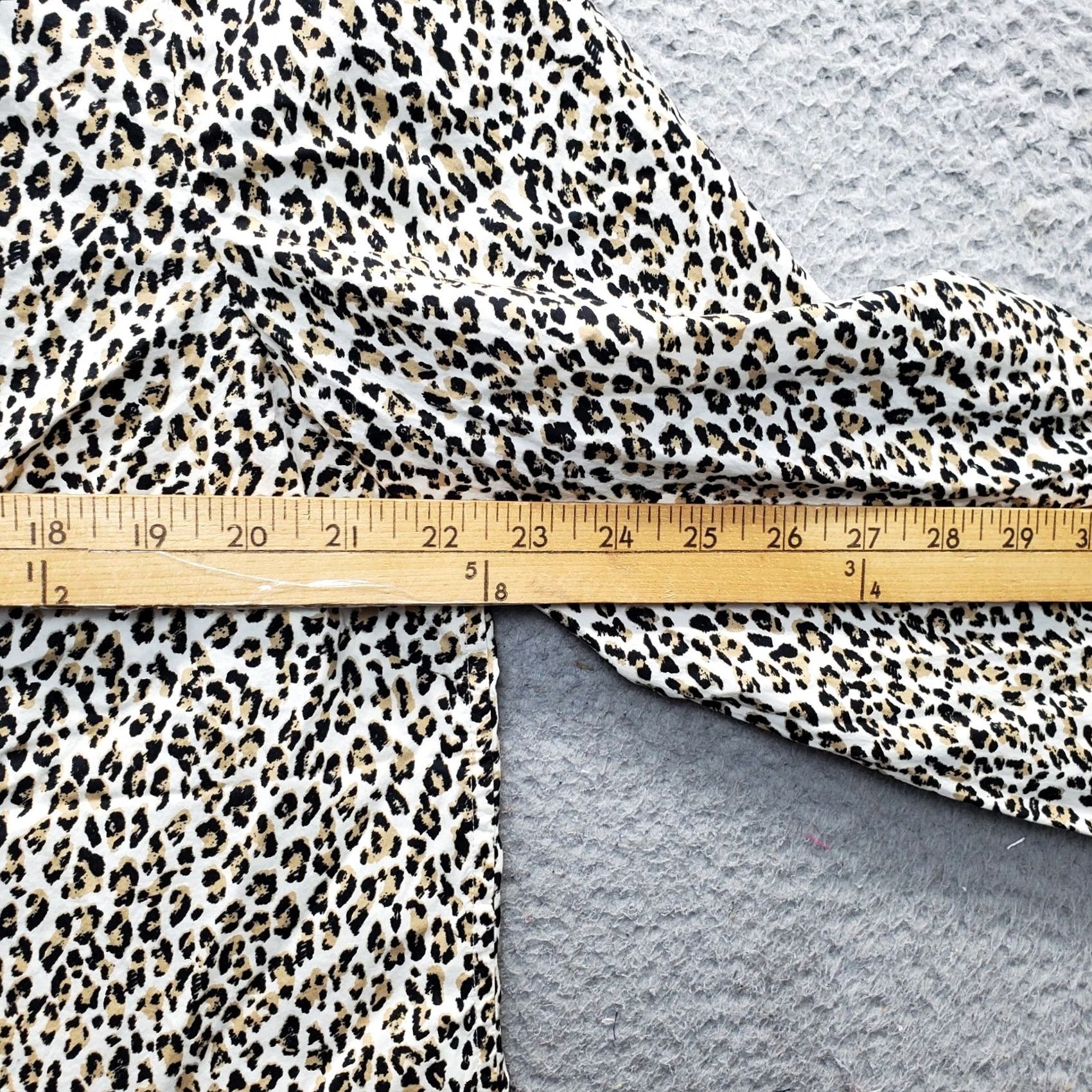Talbots Talbots Shirt Womens XL Multi Leopard Print Regular Long Sleeve Collar Button-Up Size XL / US 12-14 / IT 48-50 - 4 Thumbnail