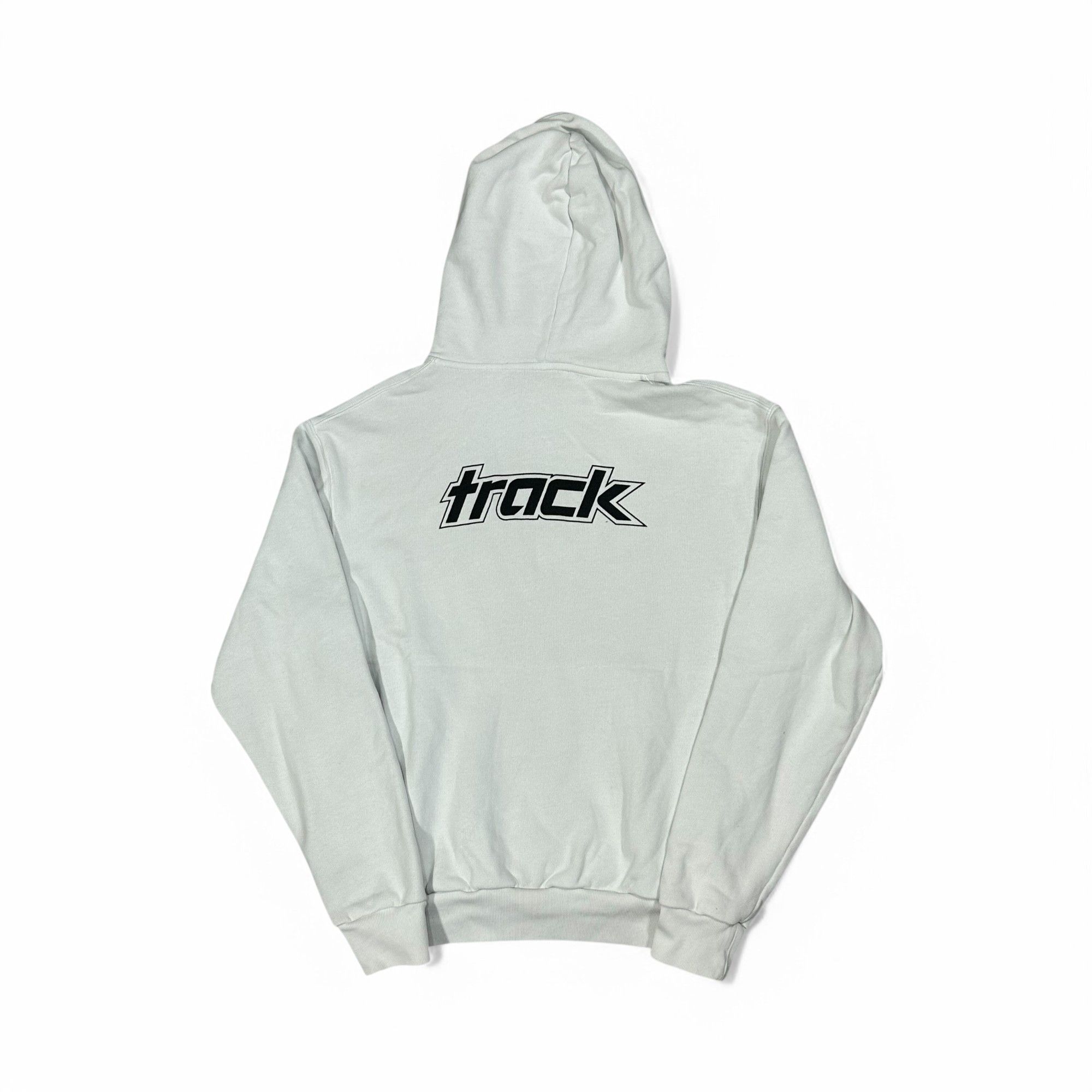 Balenciaga Balenciaga Sweatshirt Track Back Logo White Hoodie size S Size US M / EU 48-50 / 2 - 1 Thumbnail