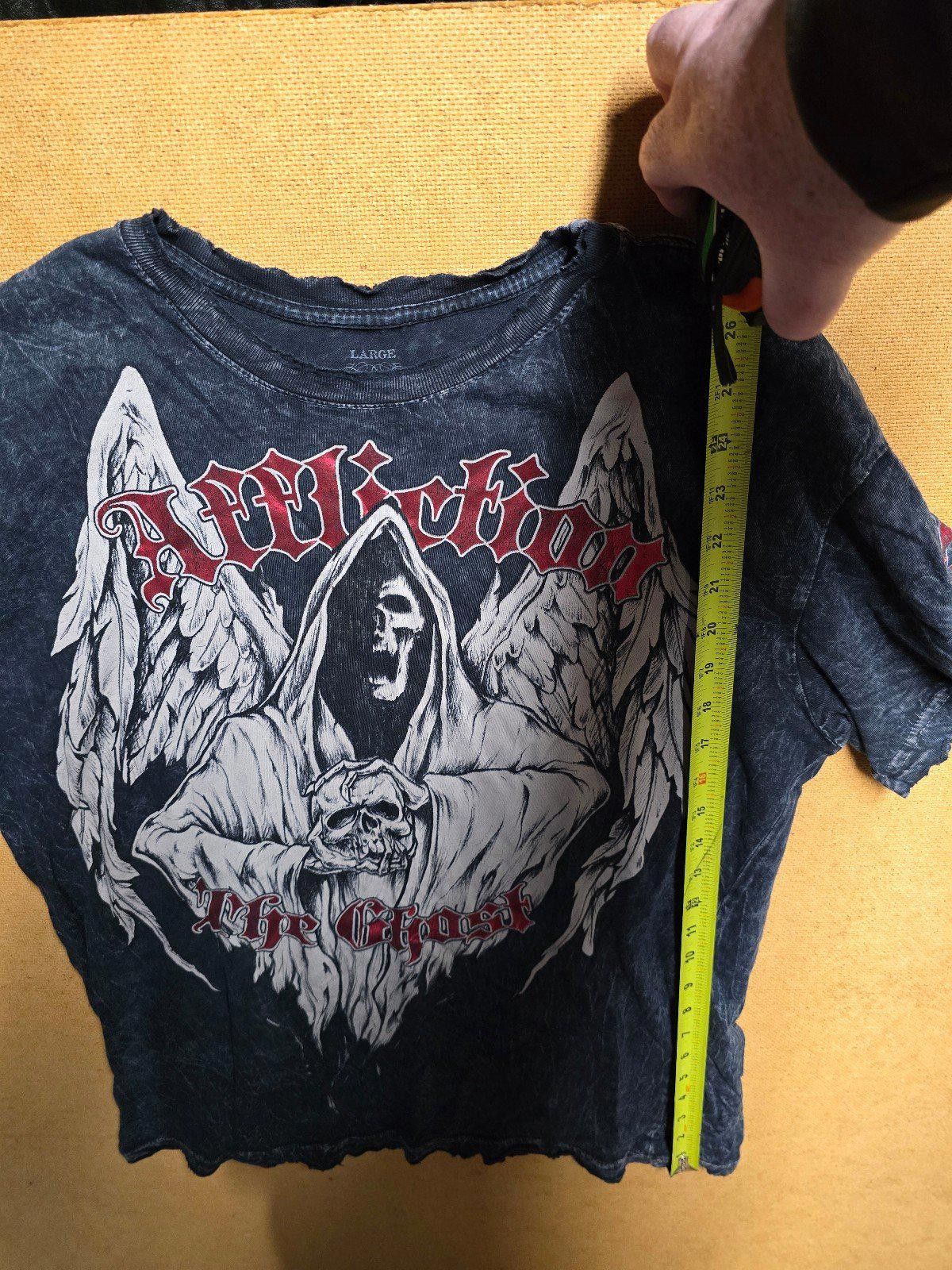Affliction Vintage Y2k Affliction Kelly "The Ghost" Pavlik Cyber L Size US L / EU 52-54 / 3 - 7 Thumbnail