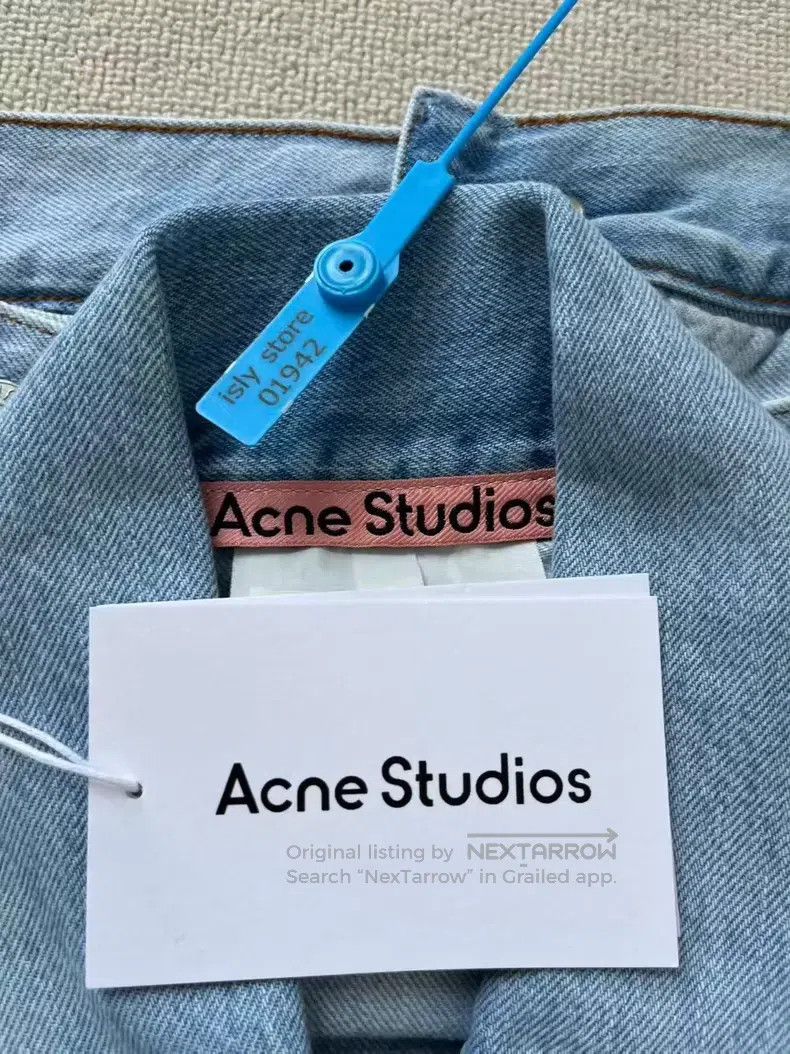 Acne Studios Acne Studios Denim Series, Retro Loose Fit Classic Washed Size XXS / US 00 / IT 34 - 4 Thumbnail