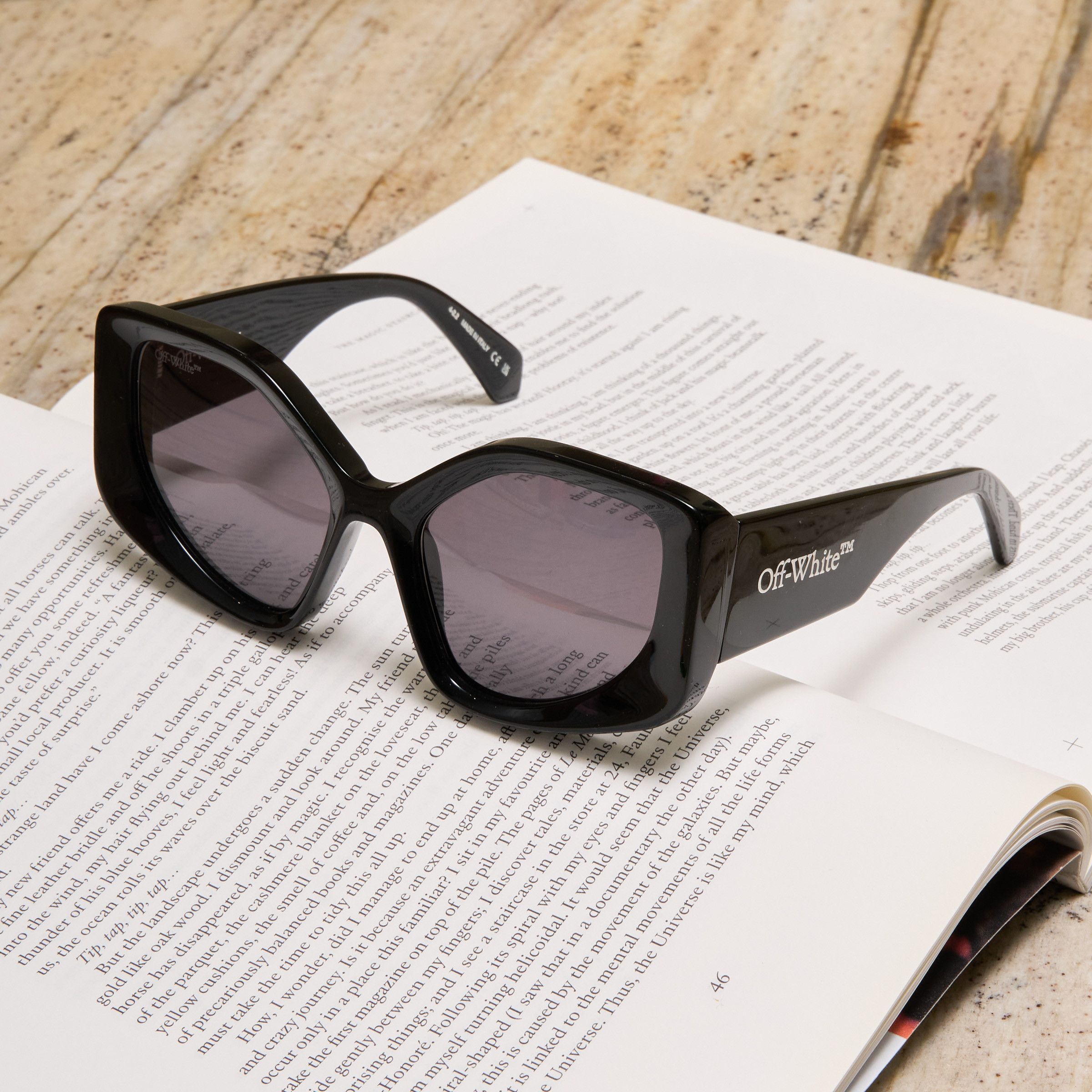 Off-White OFF WHITE DENVER SUNGLASSES BLACK DARK GREY Size ONE SIZE - 1 Thumbnail