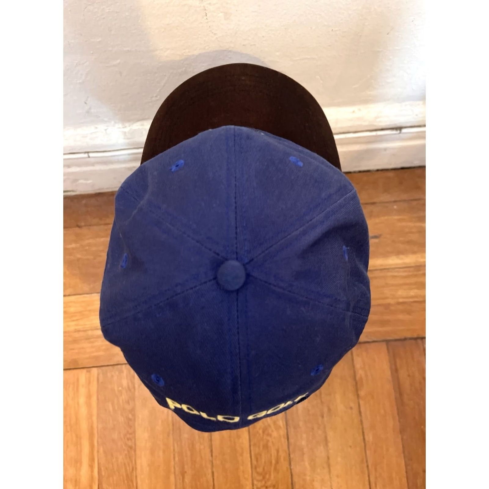 Polo Ralph Lauren VINTAGE Polo Ralph Lauren Golf Hat One Size Blue Shield Crest Cap Mens Baseball Cap 90s Classic Retro Sports Size US M / EU 48-50 / 2 - 5 Thumbnail