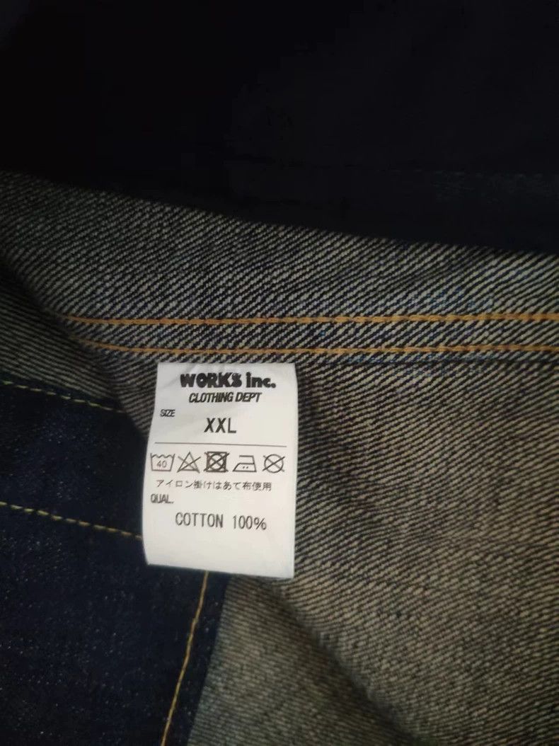 Iron Heart Iron Heart Heavy 18oz denim workwear shirt Size US XXL / EU 58 / 5 - 8 Thumbnail
