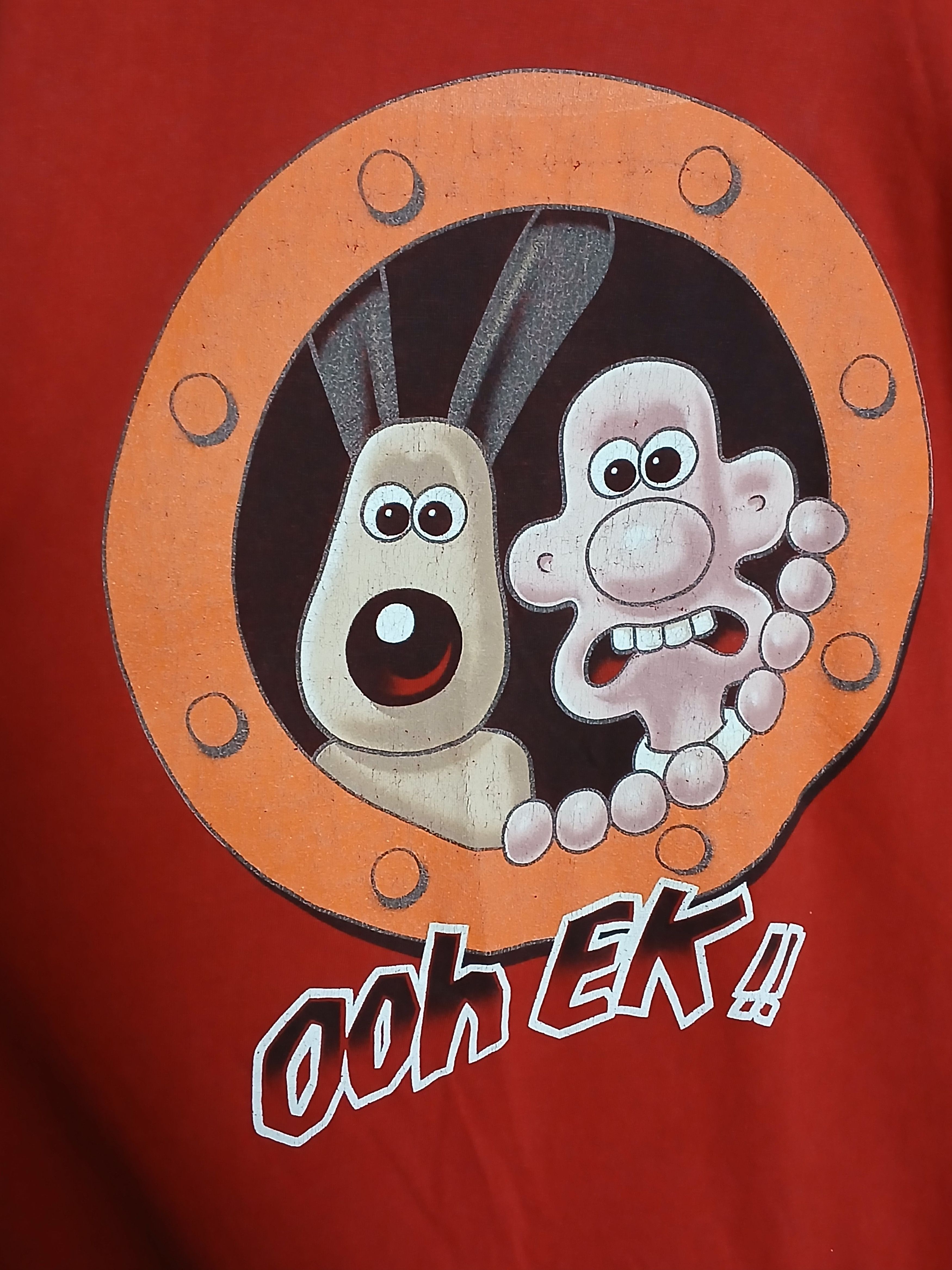 Vintage Vintage Wallace & Gromit T-Shirt Size US M / EU 48-50 / 2 - 3 Thumbnail