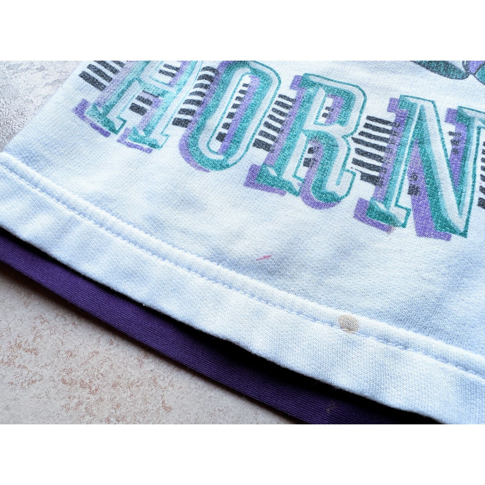 NBA × Starter Charlotte Hornets 90s Bootleg shorts L NBA basketball vtg Size US 32 / EU 48 - 3 Thumbnail