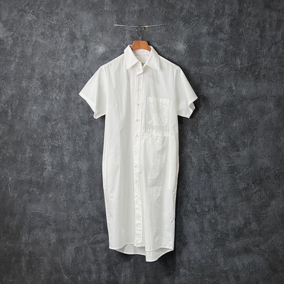 Maison Margiela Maison Margiela Cotton White Dress M Women Size M / US 6-8 / IT 42-44 - 1 Thumbnail