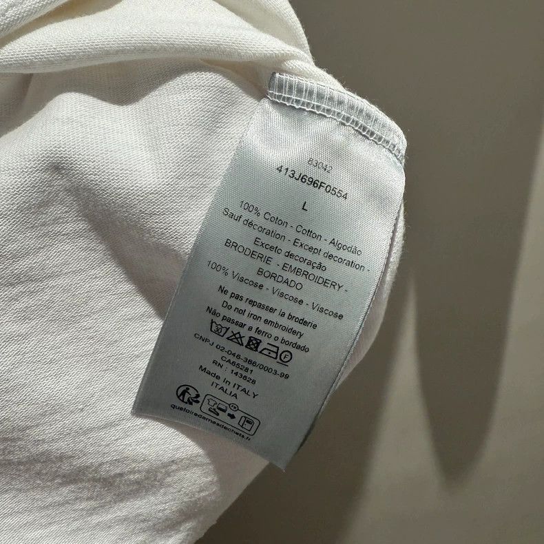 Dior dior 24 new short sleeve tee Size US L / EU 52-54 / 3 - 4 Thumbnail