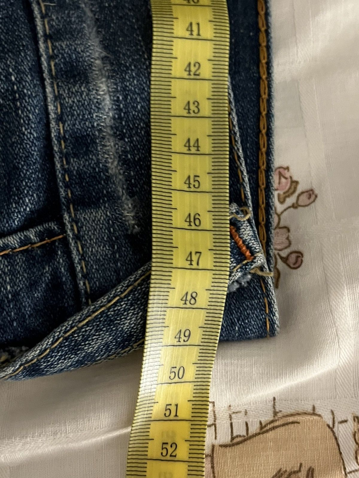 True Religion Vintage „Joey“ Flared Denim Size US 34 / EU 50 - 12 Thumbnail