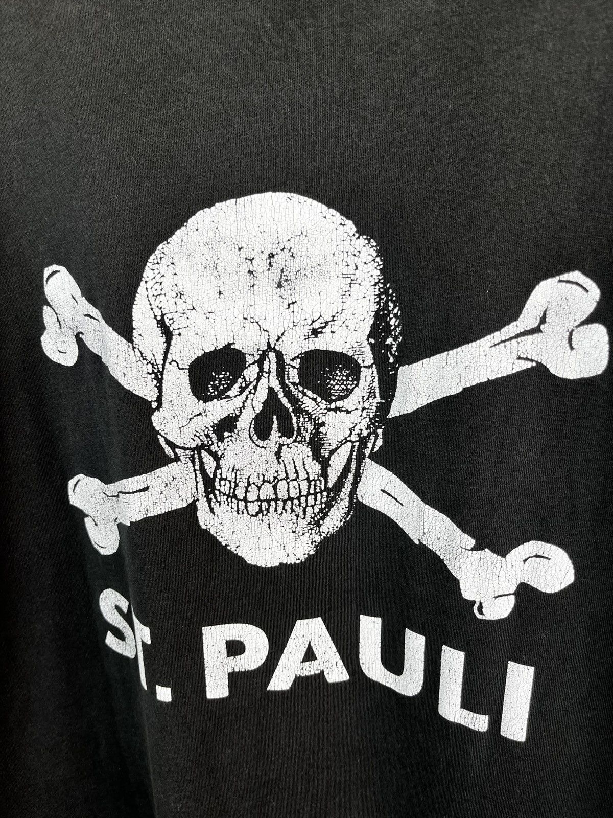 Designer × Vintage ST.Pauli t shirt skull vintage 90s Size US XL / EU 56 / 4 - 5 Thumbnail