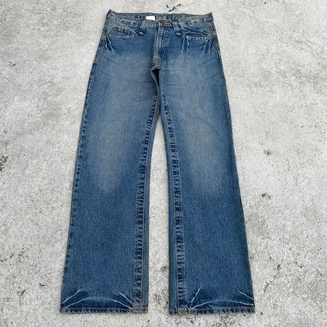 Replay Vintage Replay Brand Flared Denim Jeans Size US 33 - 2 Thumbnail