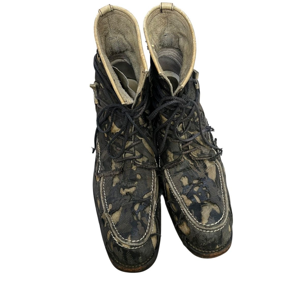 Roen Hiromu takahara lasercut camo shoes Size US 9 / EU 42 - 3 Thumbnail