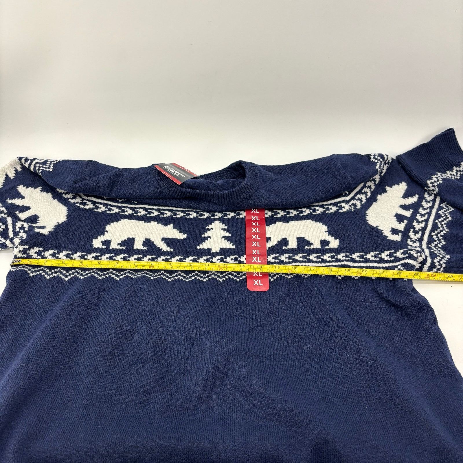 Lands' End Lands End Men's Size XL Sweater Navy Blue Bear Christmas Size US XL / EU 56 / 4 - 5 Thumbnail