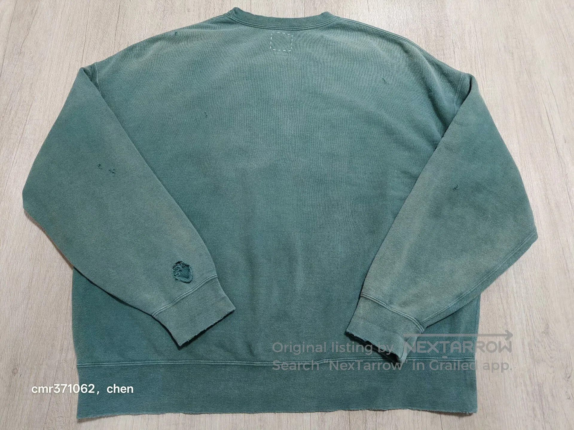 Visvim VISVIM 22AW AMPLUS SB SWEAT L/S. Size US XL / EU 56 / 4 - 7 Thumbnail