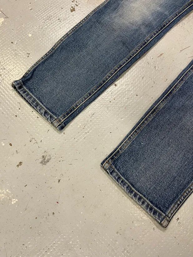 Designer × Gucci × Vintage Gucci MBL Yankees Blue Slim Denim Jeans Size US 39 - 4 Thumbnail