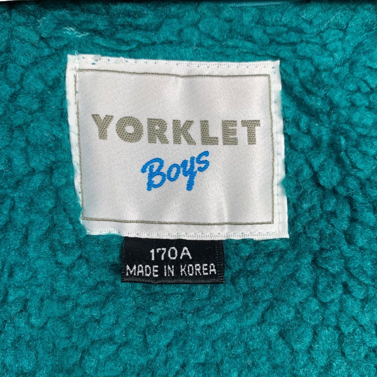 Vintage 90's YORKLET BOYS F1 Racing Team Sherpa Jacket #2489-C112 Size US S / EU 44-46 / 1 - 19 Thumbnail