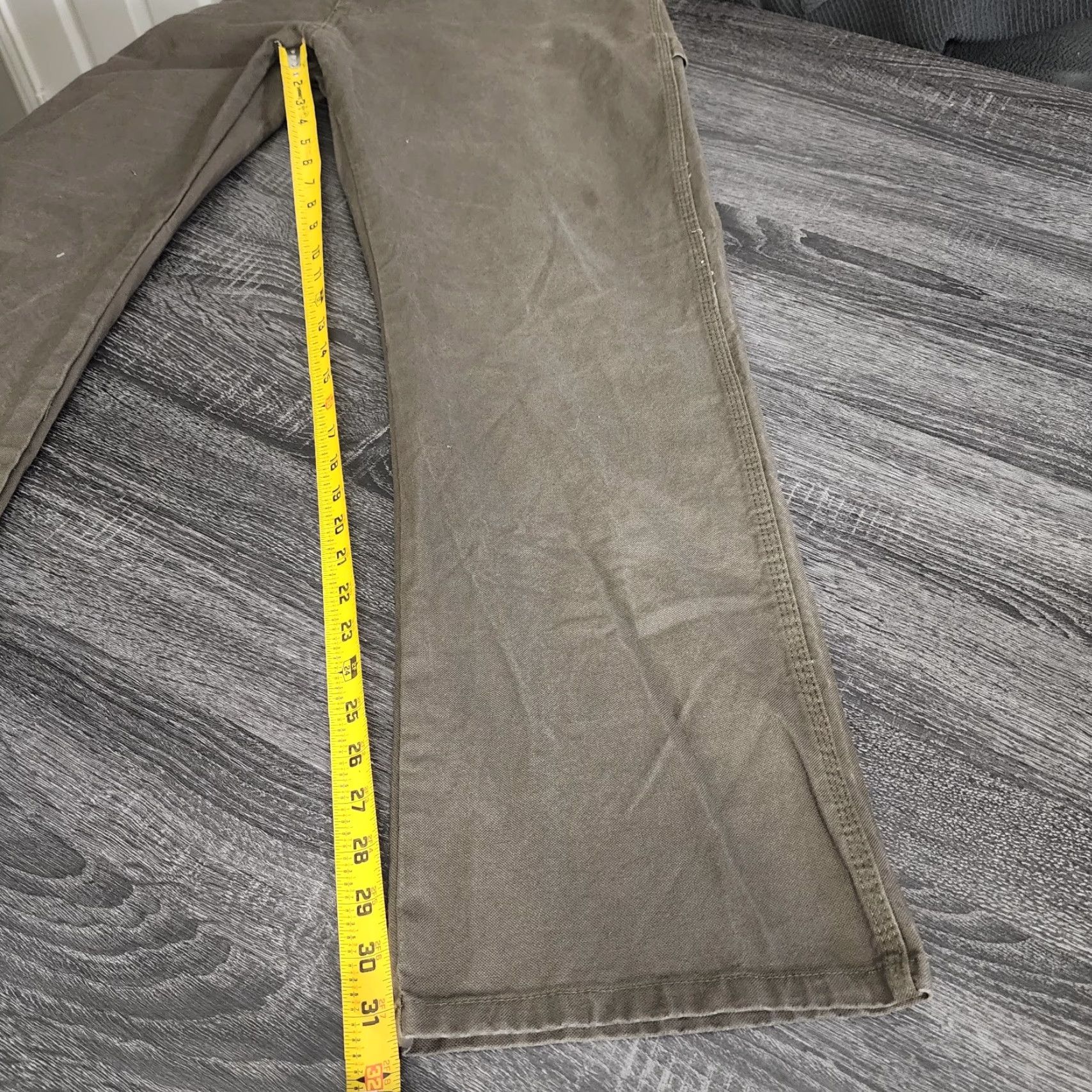 Dickies VINTAGE Dickies Carpenter Pants Mens 38x32 Brown Canvas Workwear Baggy Skater 90s/2000s Mens Size US 38 / EU 54 - 7 Thumbnail