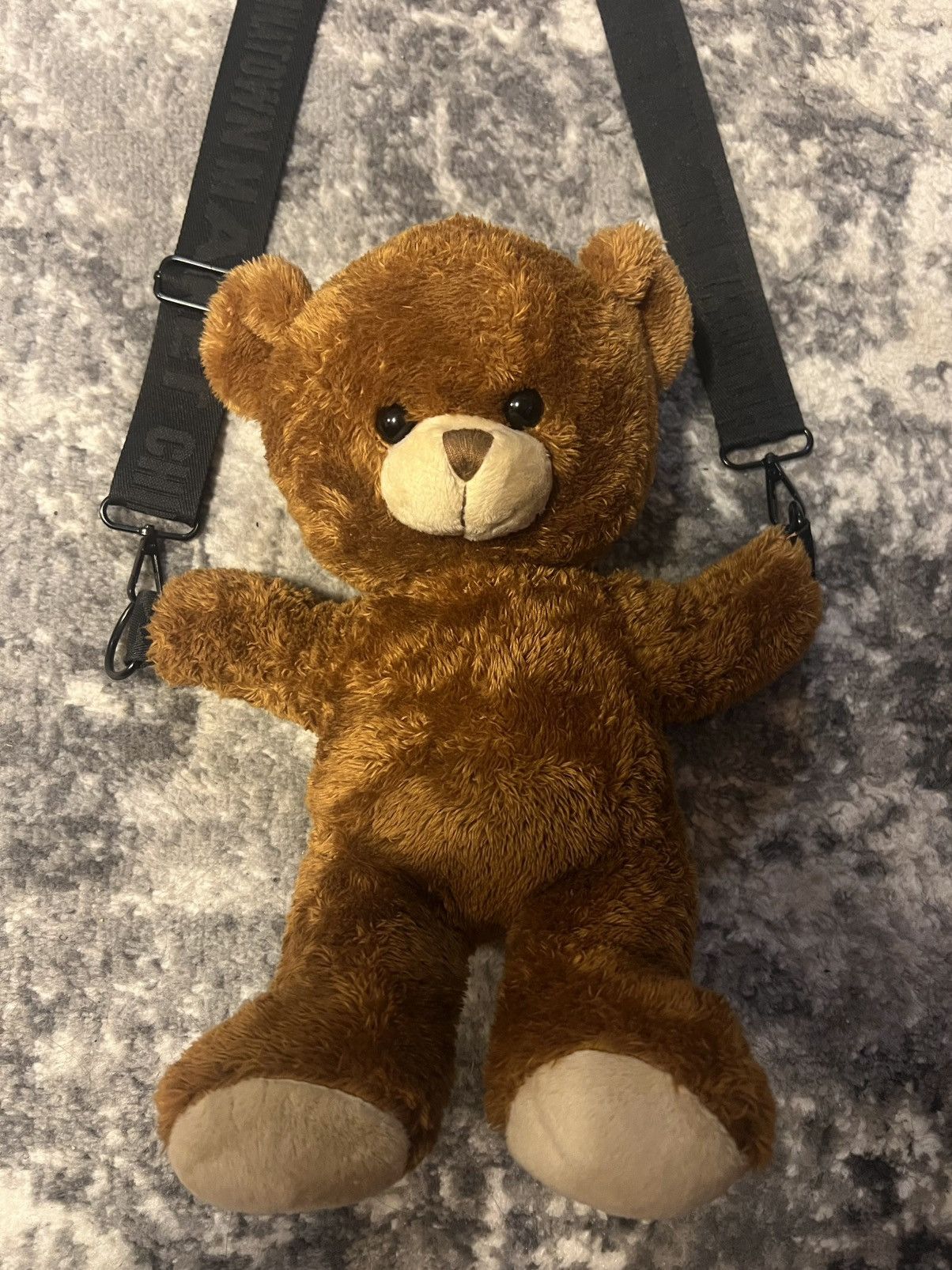 Chinatown MARKET - Teddy Bear Side Bag - Brown - no shirt