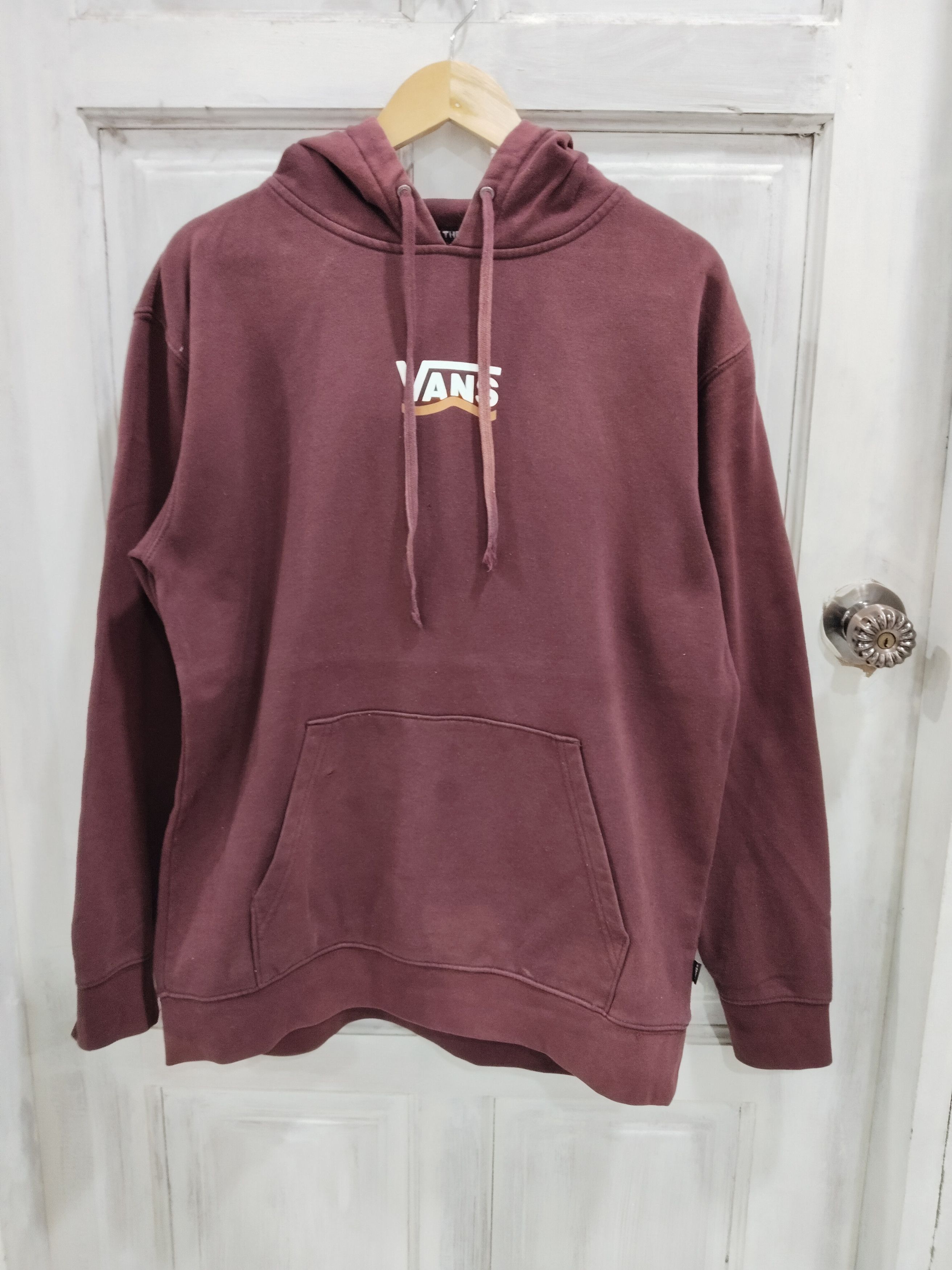 Vans Vintage 90s Vans Of The Wall Big Logo Hoodie Sweatshirt Size US L / EU 52-54 / 3 - 2 Thumbnail