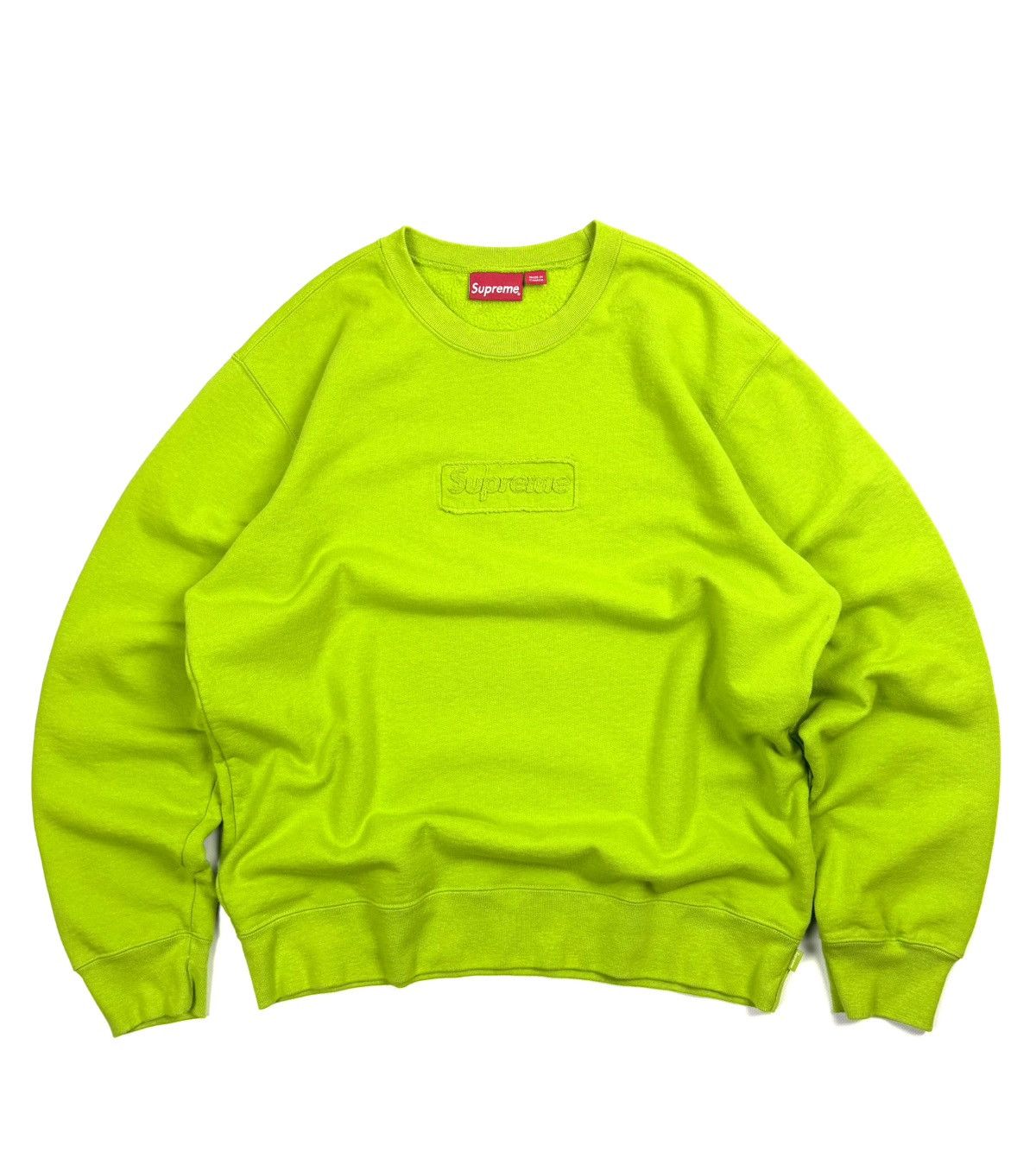 Supreme Supreme Shrek Green Box Logo Crewneck Sweatshirt Streetwear Size US L / EU 52-54 / 3 - 1 Thumbnail