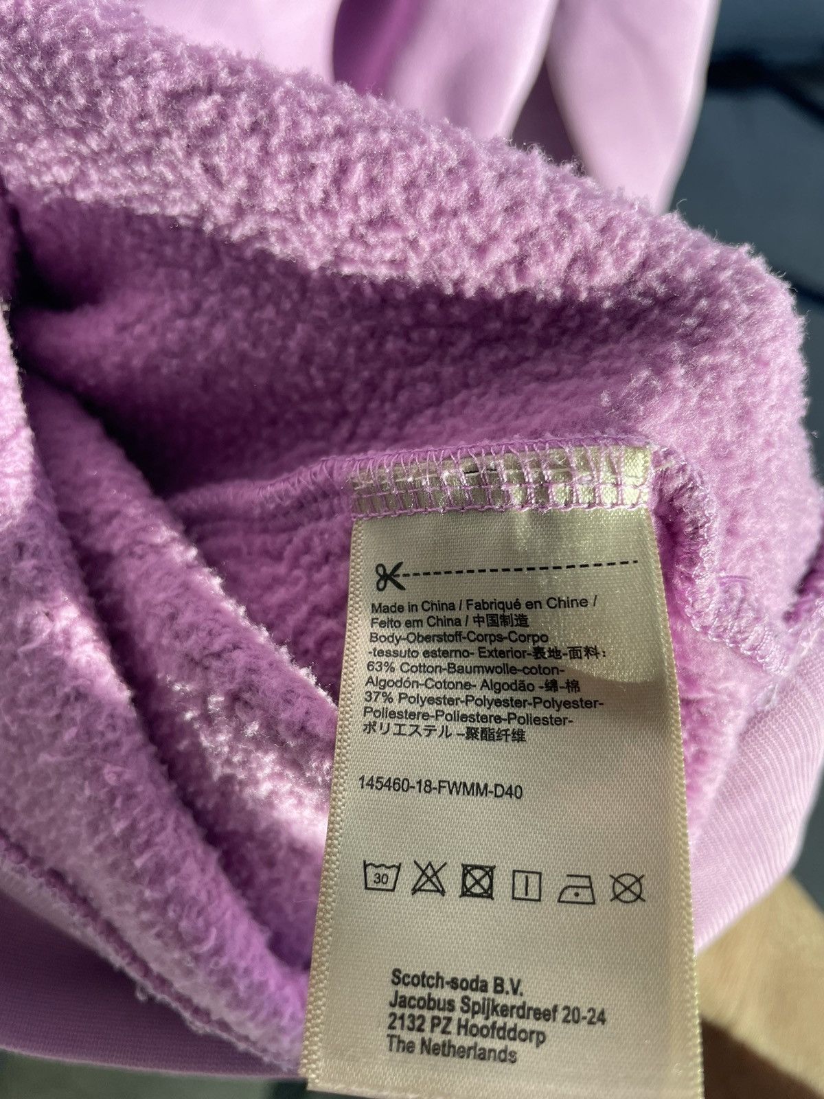 Scotch & Soda Scotch & Soda ‘Scotch Voyage’ Purple Sweater Size US XL / EU 56 / 4 - 5 Thumbnail