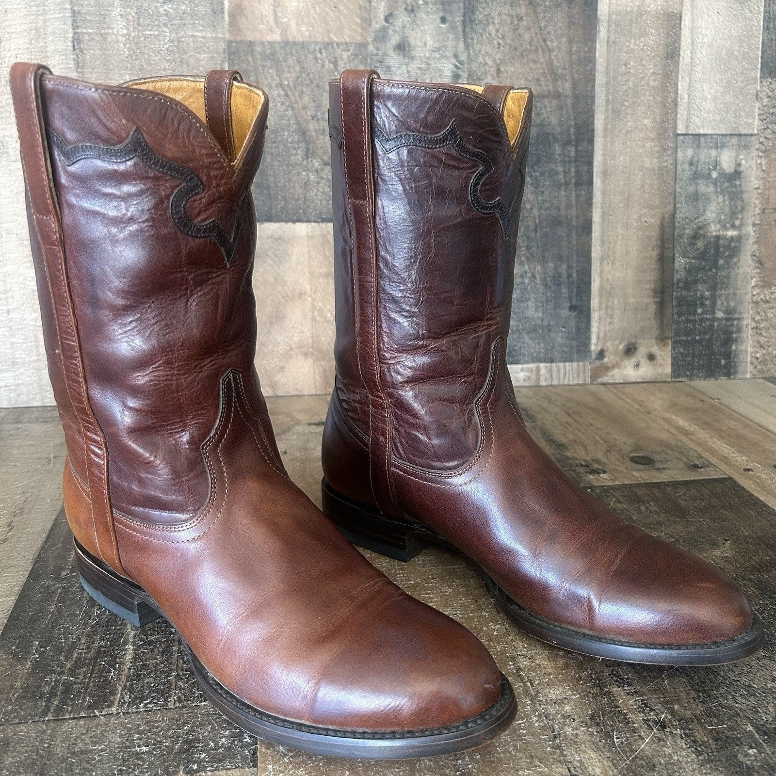 Old Gringo Old Gringo MK2294-2 Lampasas Western Cowboy Boots Mens 9 D Size US 9 / EU 42 - 1 Thumbnail