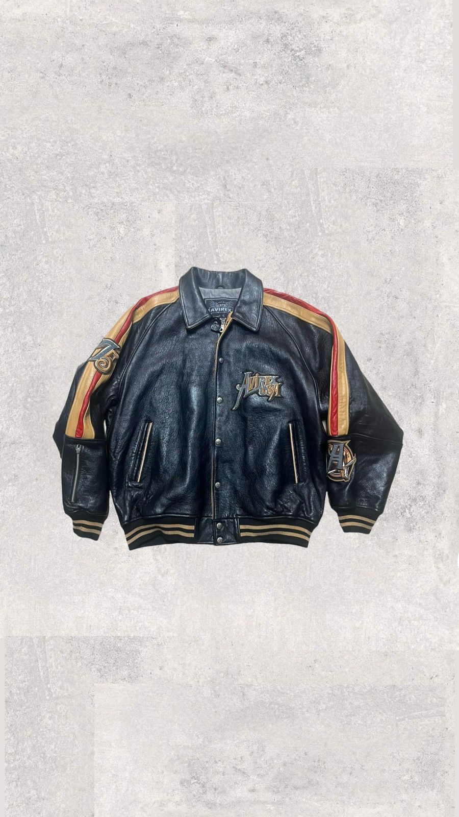 AmeriVINTAGE USEDLIKEFAKELEATHERJACKET