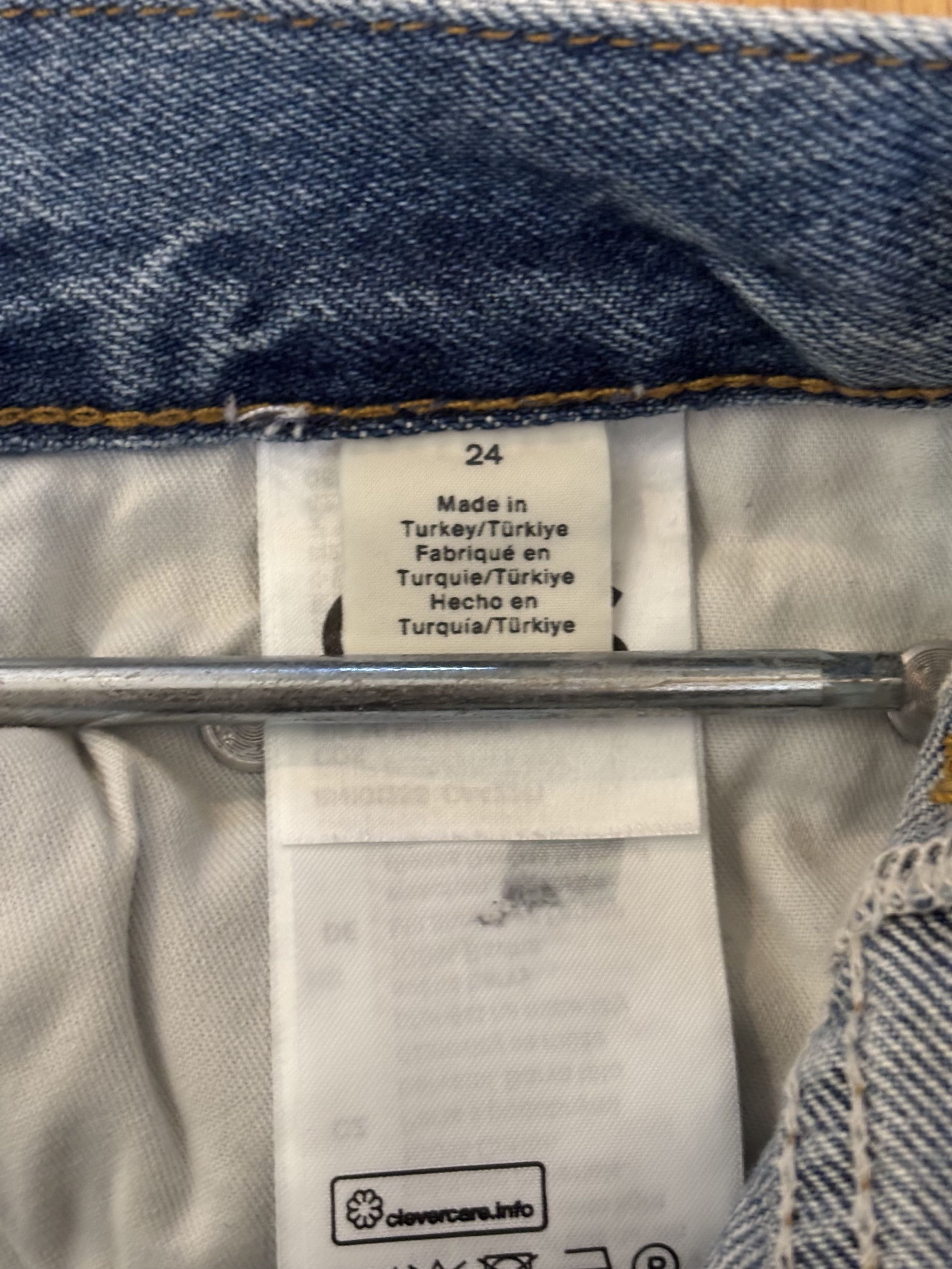 Cos COS Volume Wide Jeans Light Blue Size 24 Size 24" / US 00 / IT 34 - 4 Thumbnail