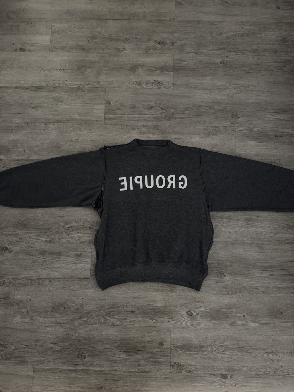 Undercover SS99 Undercover Groupie Zip Off Crewneck Sweatshirt Size US L / EU 52-54 / 3 - 3 Thumbnail