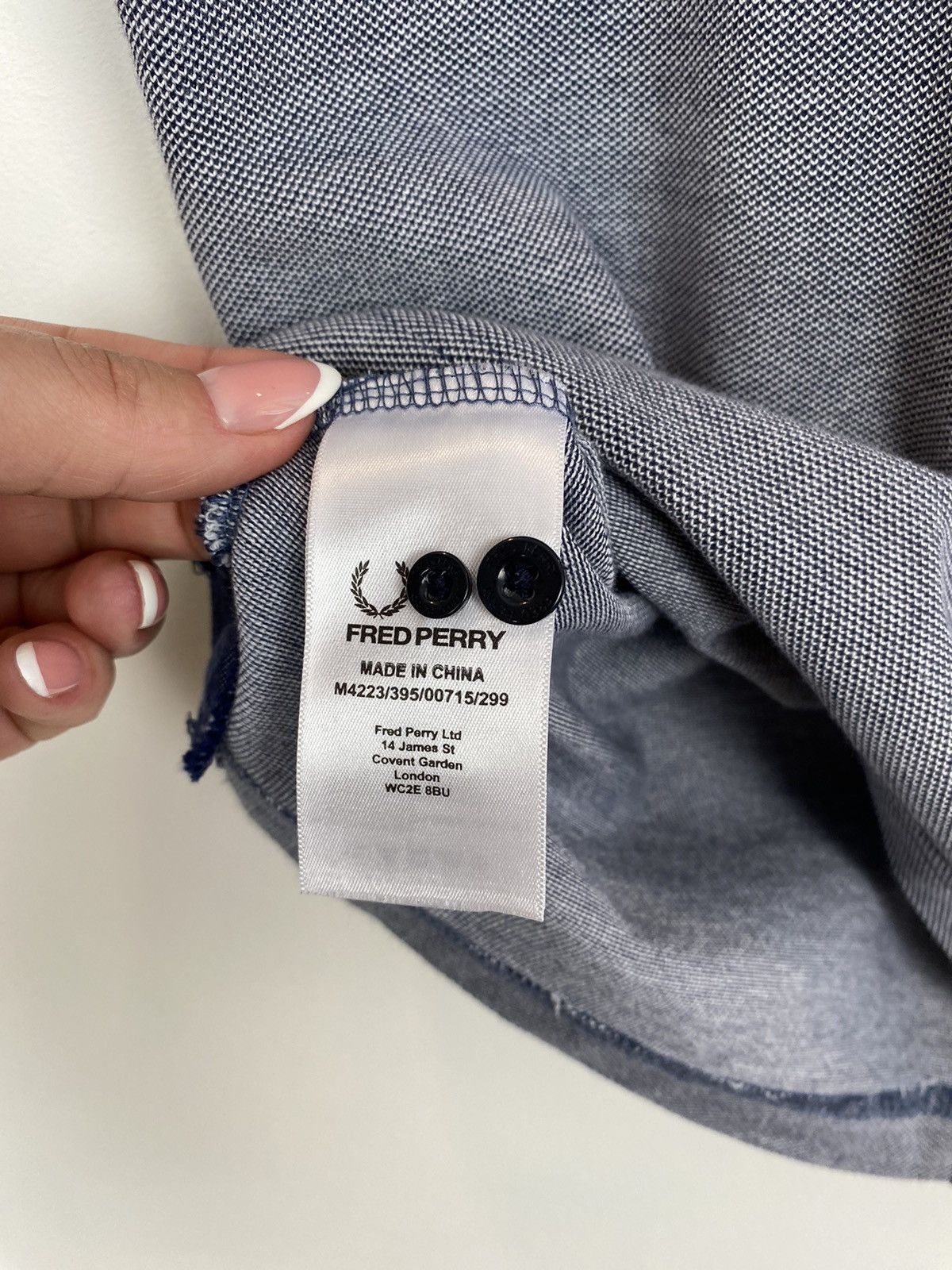 Fred Perry Fred Perry Short Sleeve Polo Slim Fit Shirt Mens Size M Blue Size US M / EU 48-50 / 2 - 5 Thumbnail