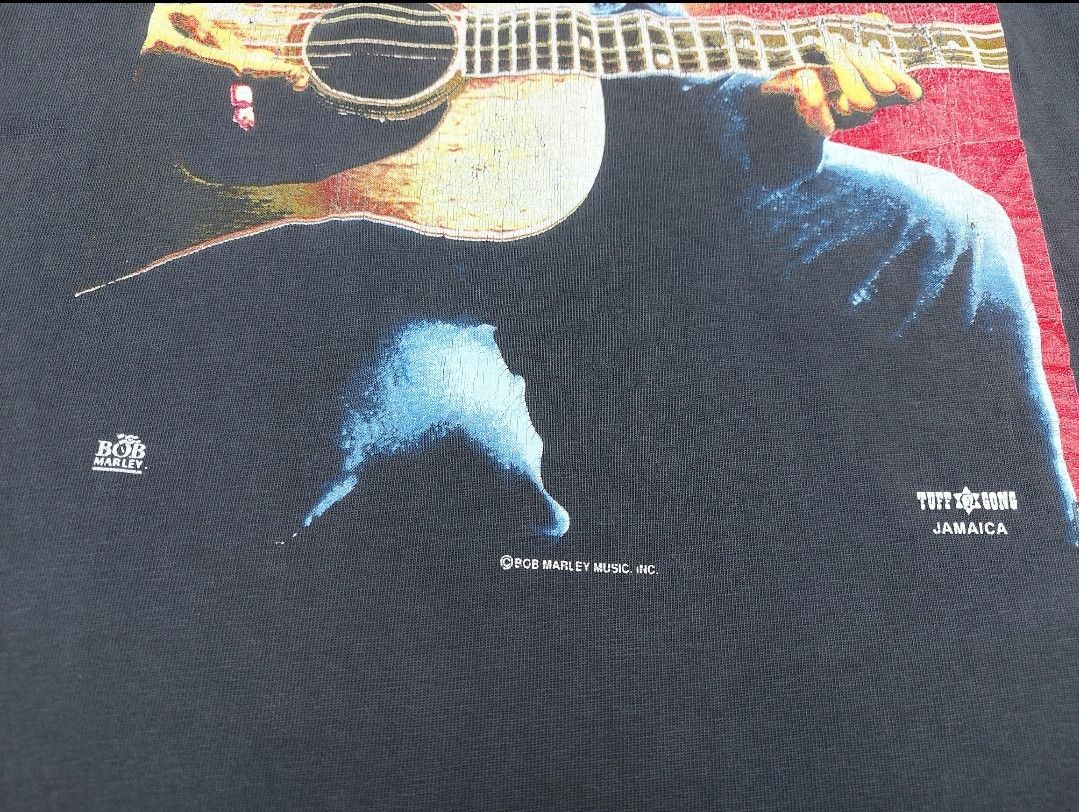Bob Marley Vintage 90s Bob Marley Song Of Freedom Jamaica Single-Stitch Size US M / EU 48-50 / 2 - 3 Thumbnail