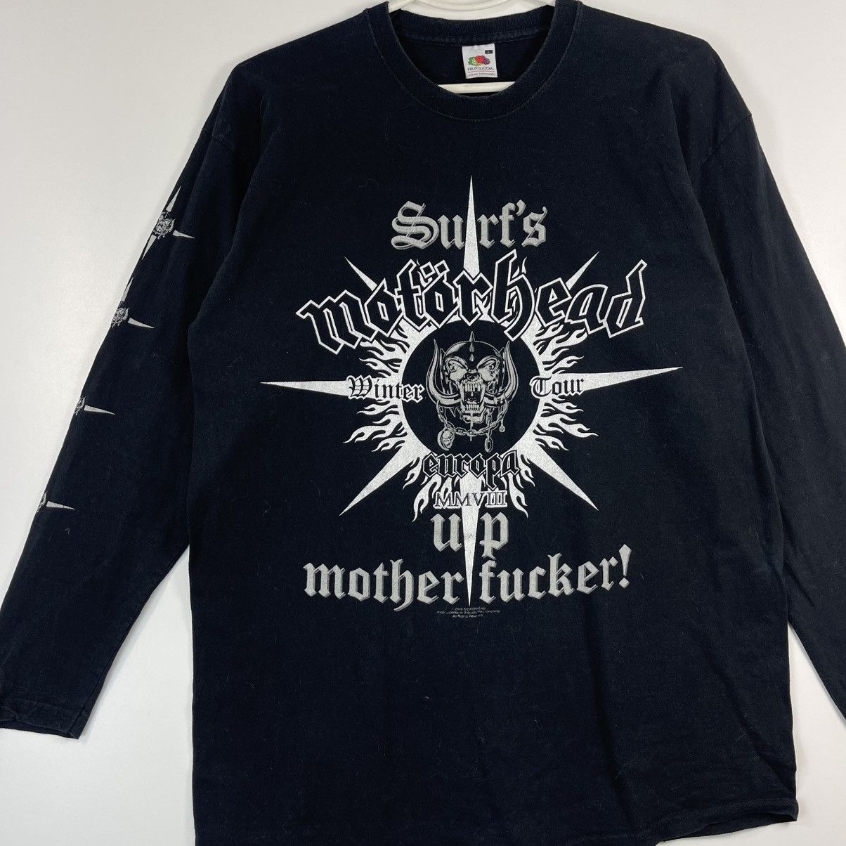 Band Tees Motörhead 2008 Europe Tour T-shirt Size US L / EU 52-54 / 3 - 2 Thumbnail
